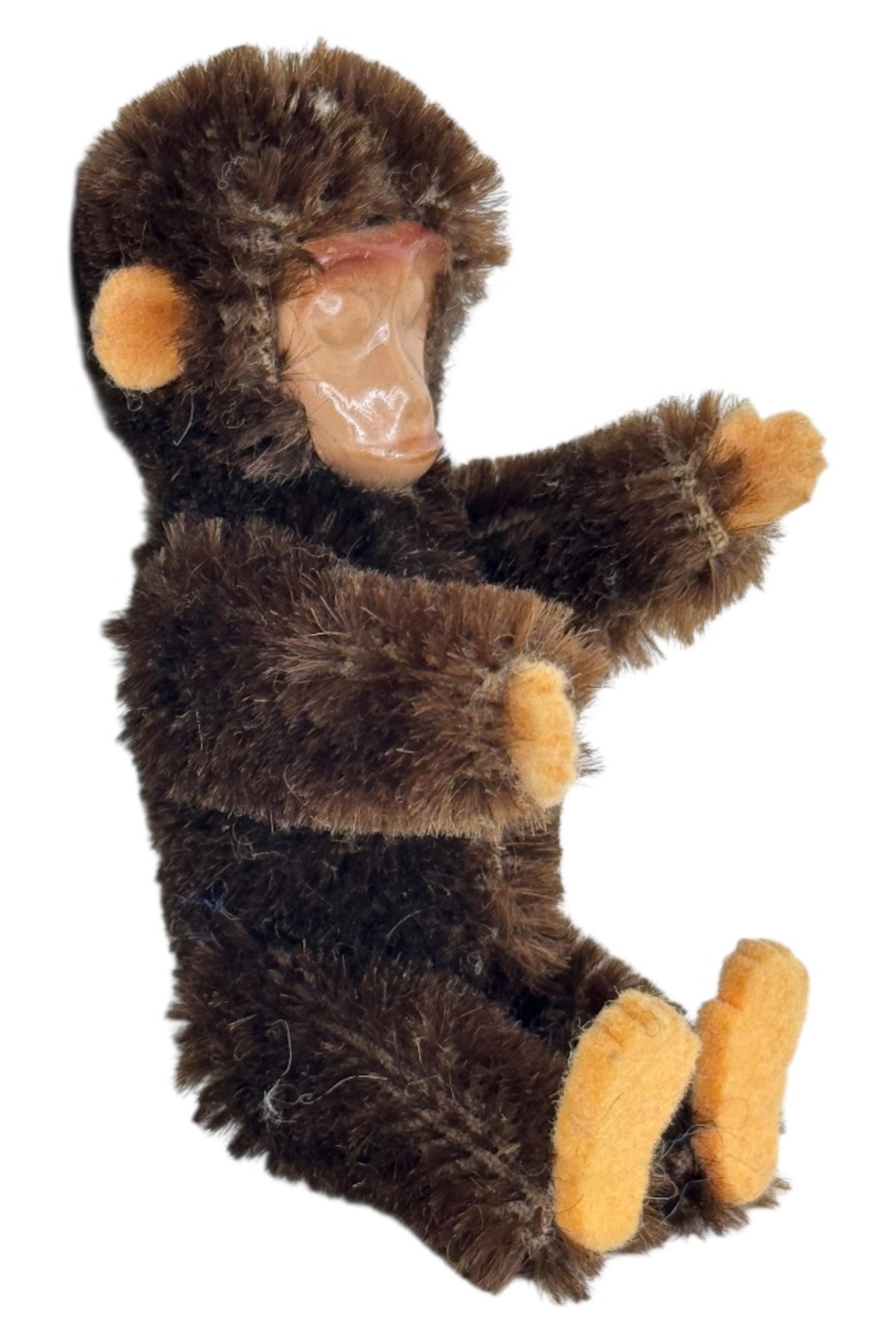 Miniatura Schuco in mohair con faccia di metallo, giocattolo Germania anni '50 in vendita 2