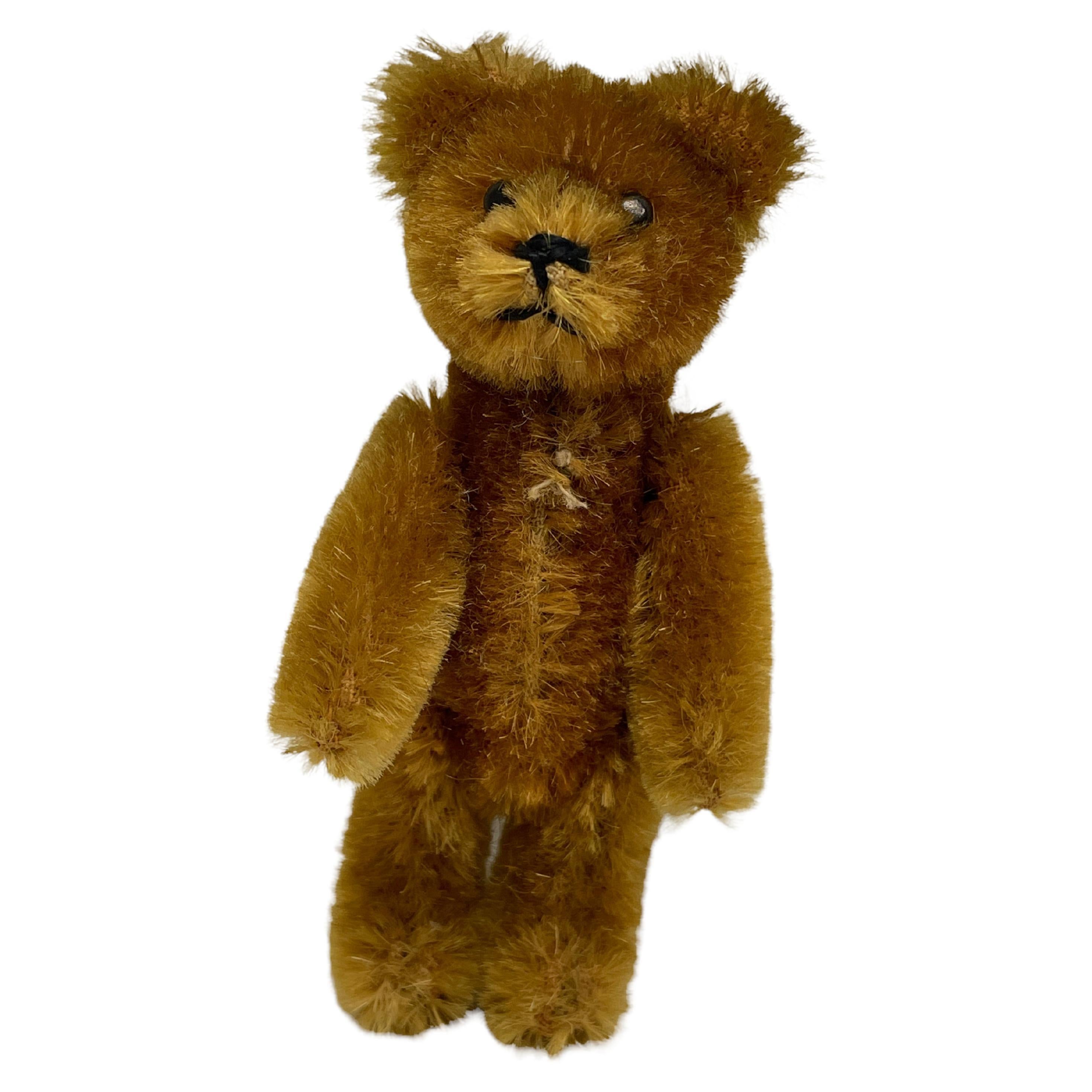 Vintage Schuco Miniature Mohair Teddy Bear Doll Toy, Germany For Sale at  1stDibs