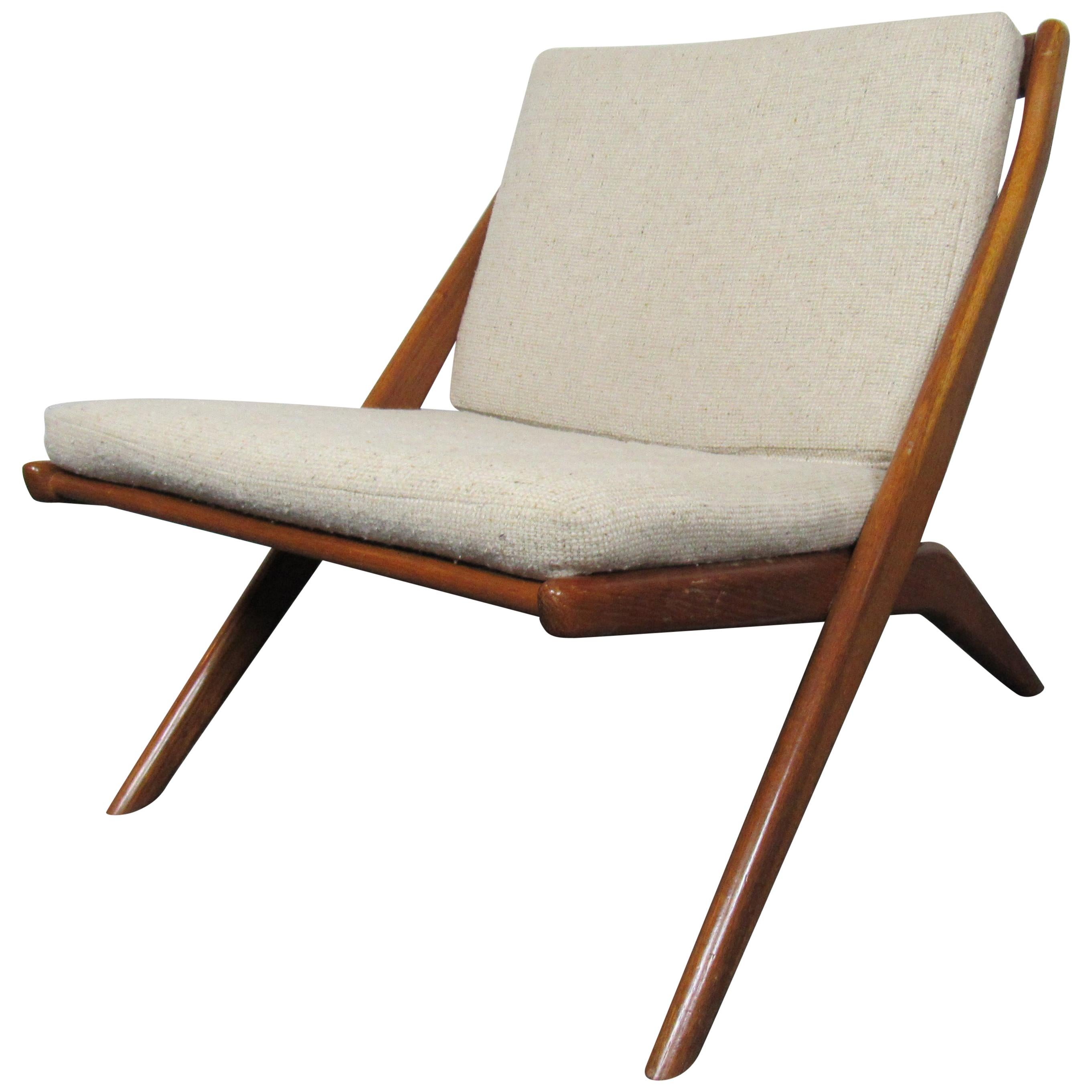 Vintage Scissor Chair by Dux of Sweden