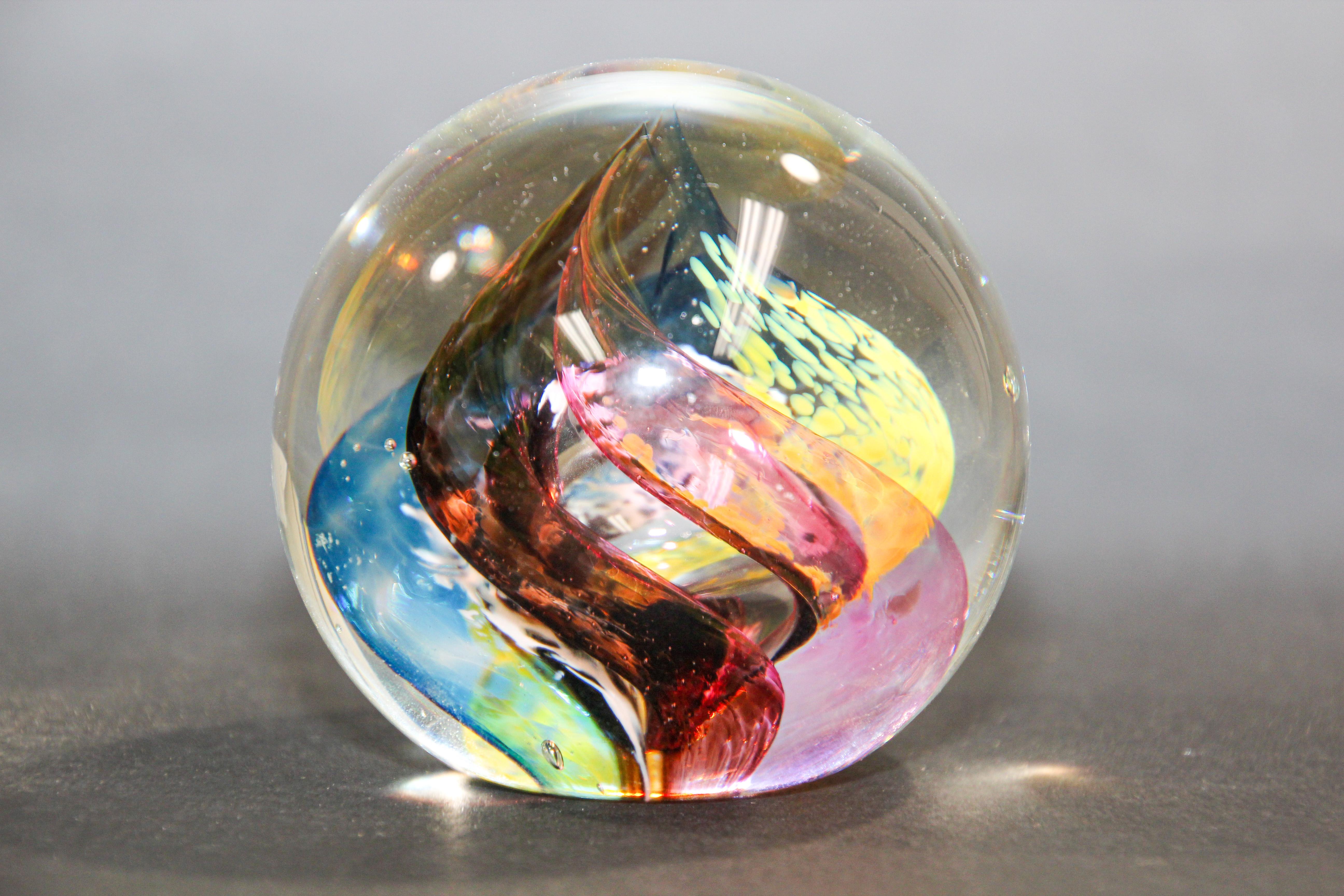 selkirk glass paperweight