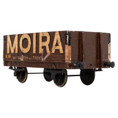 Vintage Scratch Built Model of a Coal Coke Train Carriage Wagon. c.1950