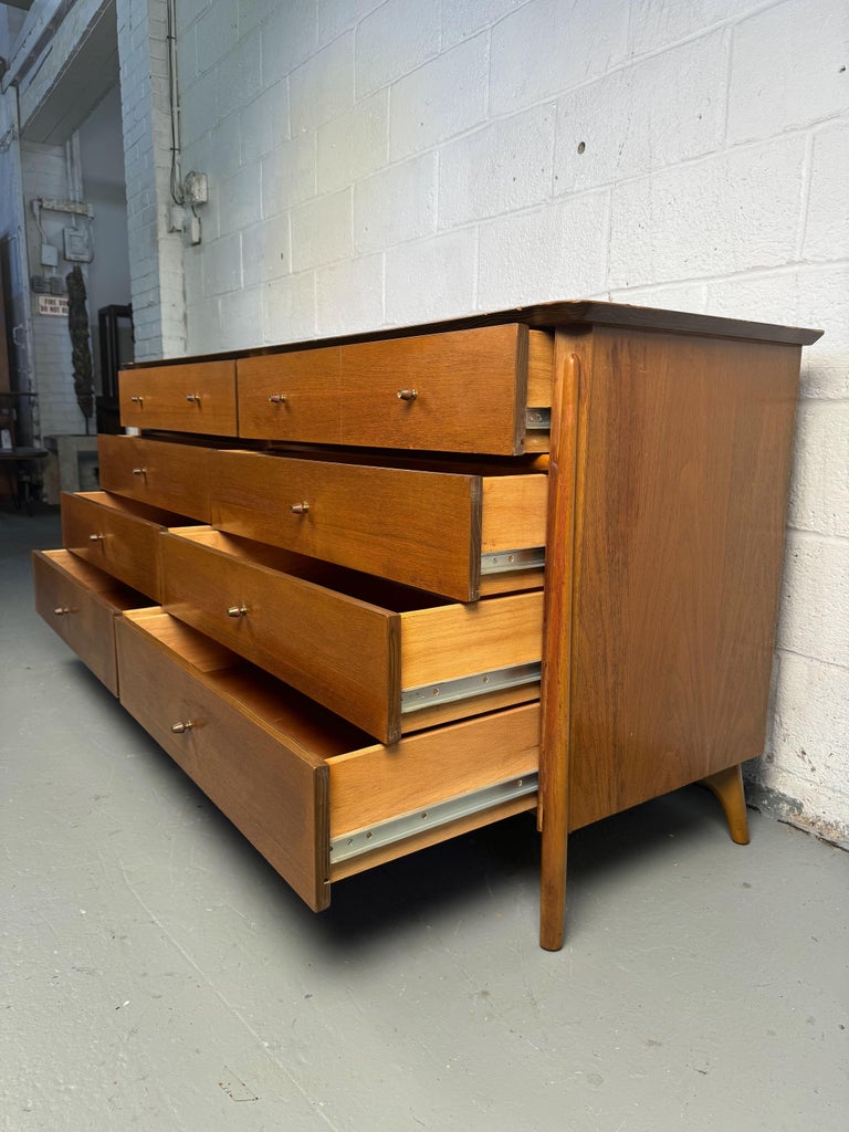 Vintage Sculpted Dresser By Stiehl Furniture New York