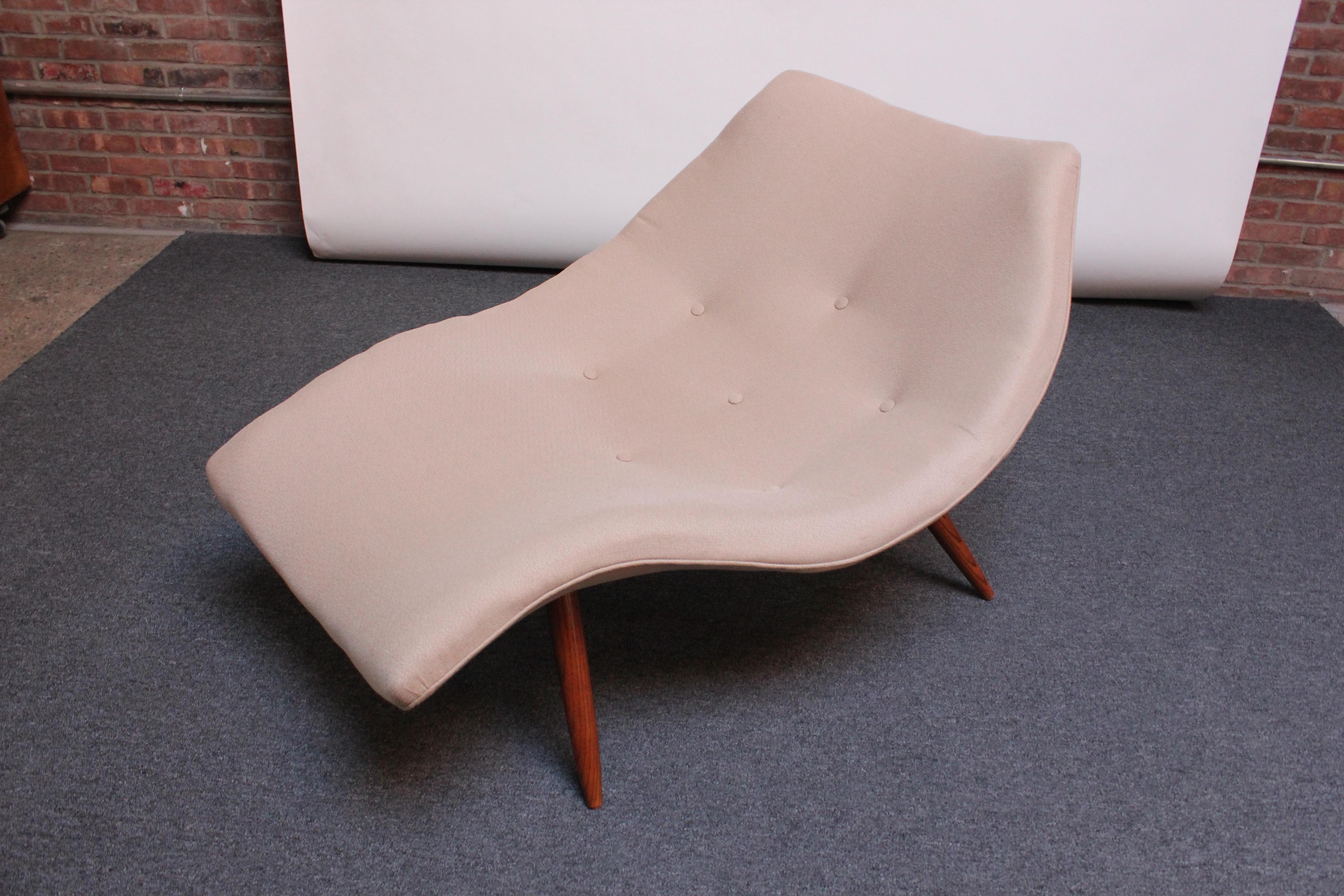 Vintage Sculptural Adrian Pearsall Chaise Lounge for Craft Associates In Good Condition In Brooklyn, NY