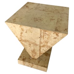 Vintage Sculptural Burl End Table