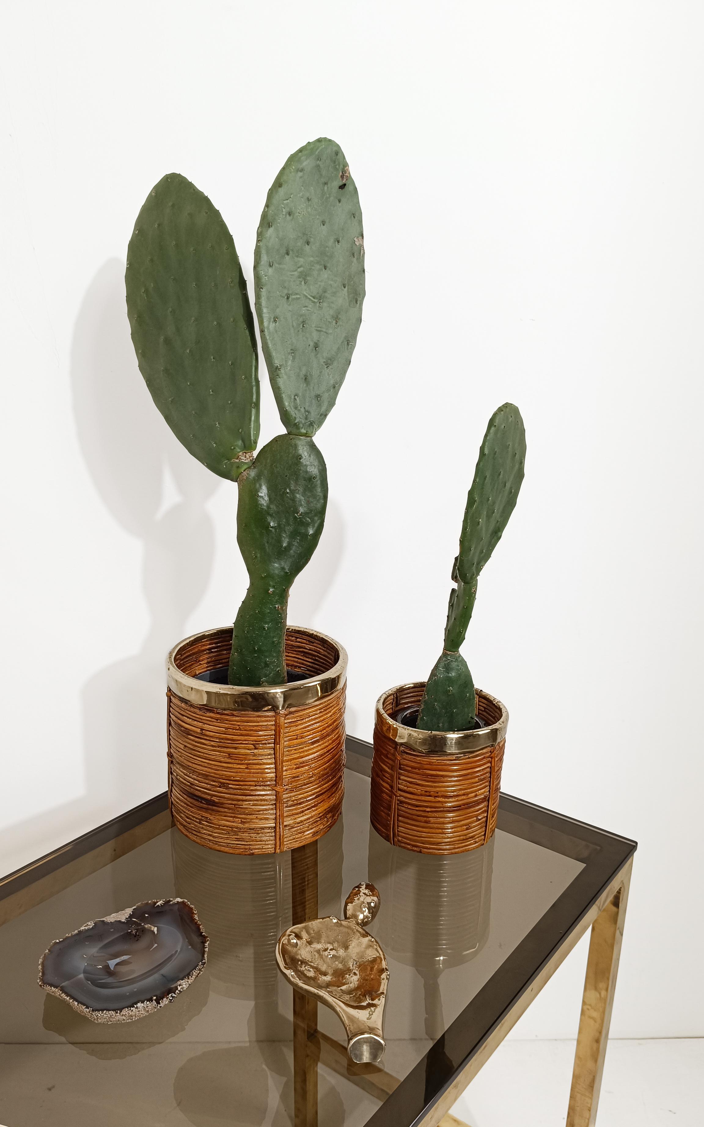Skulpturaler Aschenbecher aus gegossenem Messing in Form einer sizilianischen Prickly Pear im Zustand „Gut“ im Angebot in Roma, IT