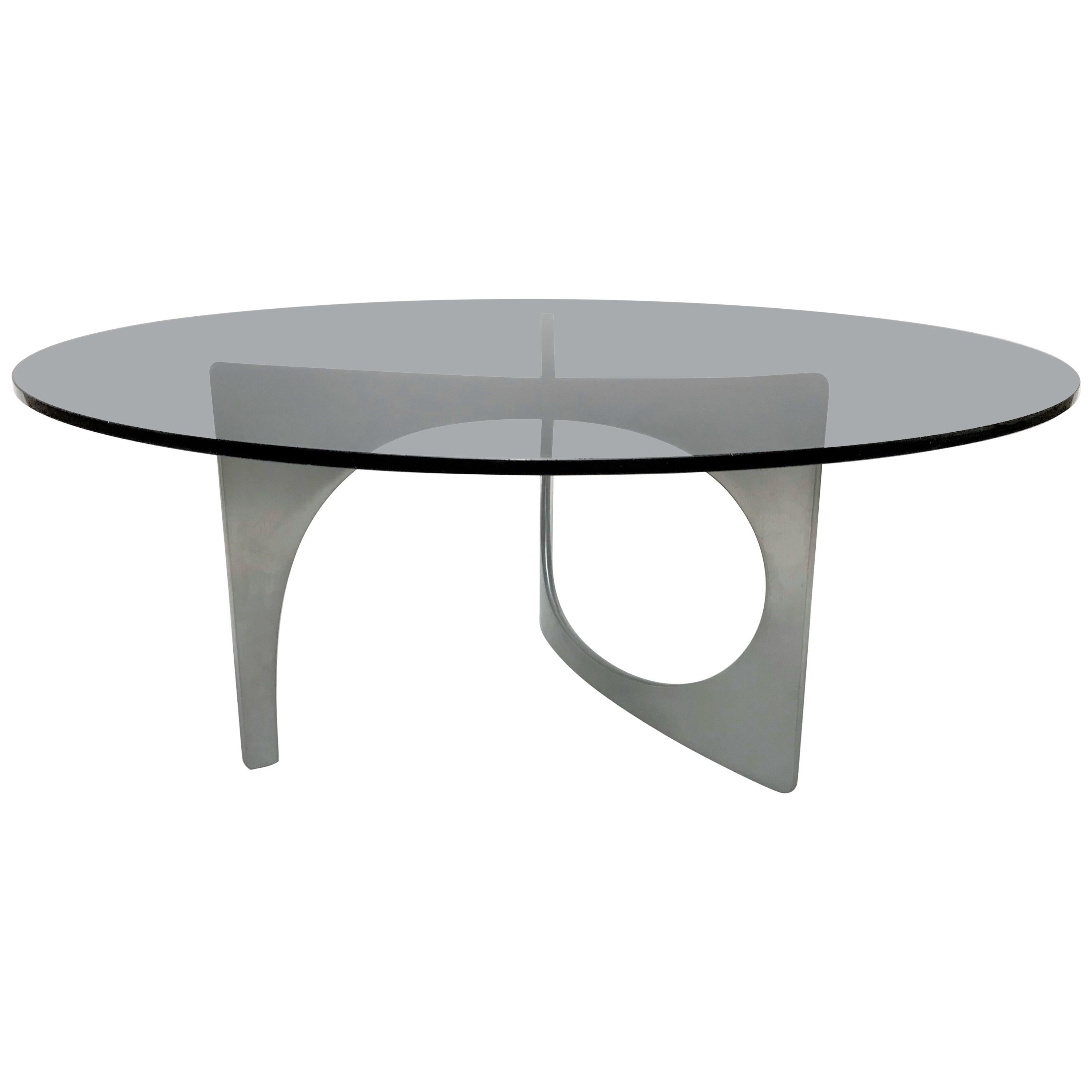 Vintage Sculptural Coffee Table by Knut Hesterberg, 1960s