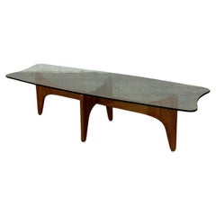 Vintage sculptural coffee table