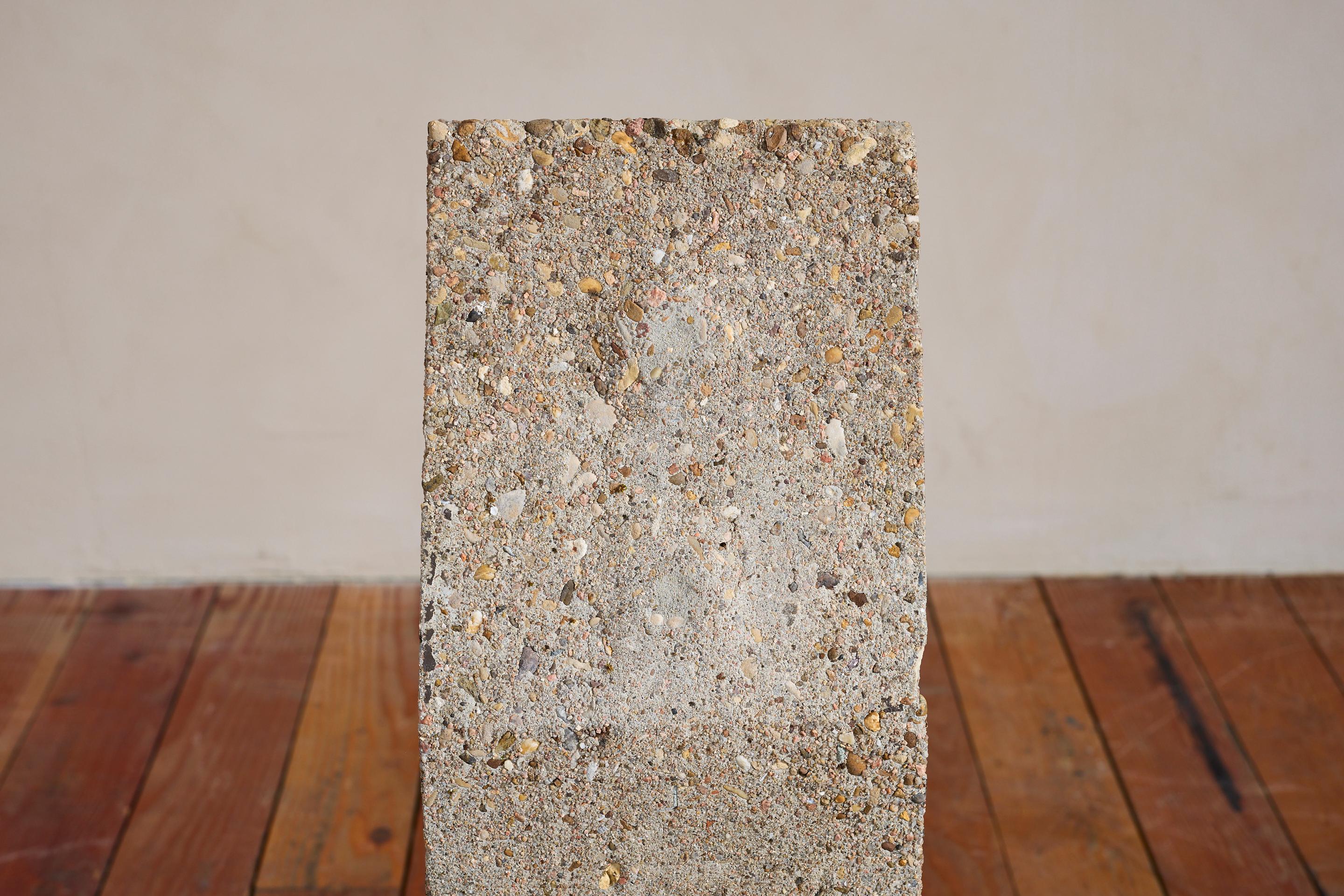 Vintage Sculptural Concrete Chair For Sale 11
