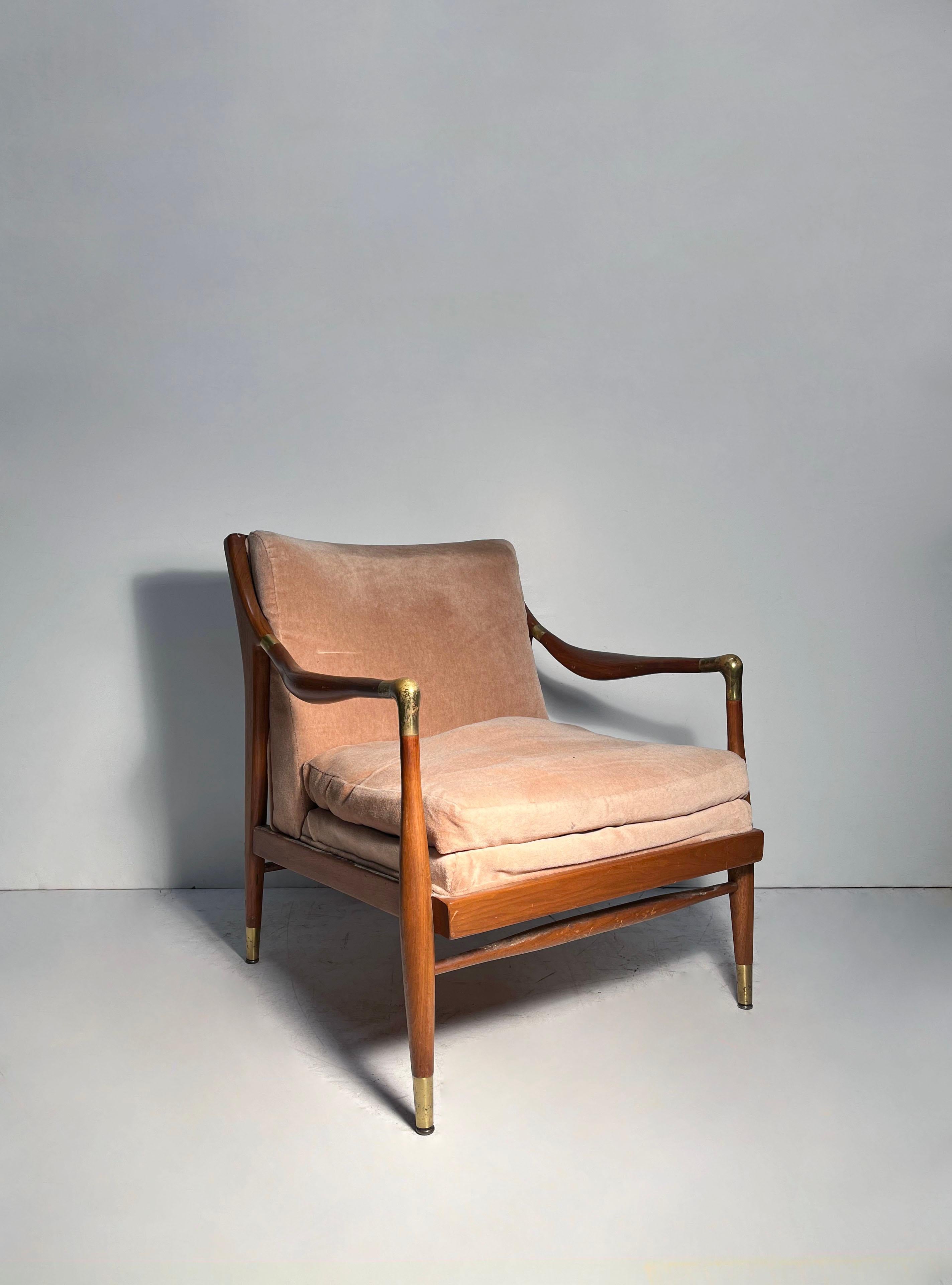 Mid-Century Modern Chaise longue sculpturale de style moderne danois par Jamestown Royal en vente