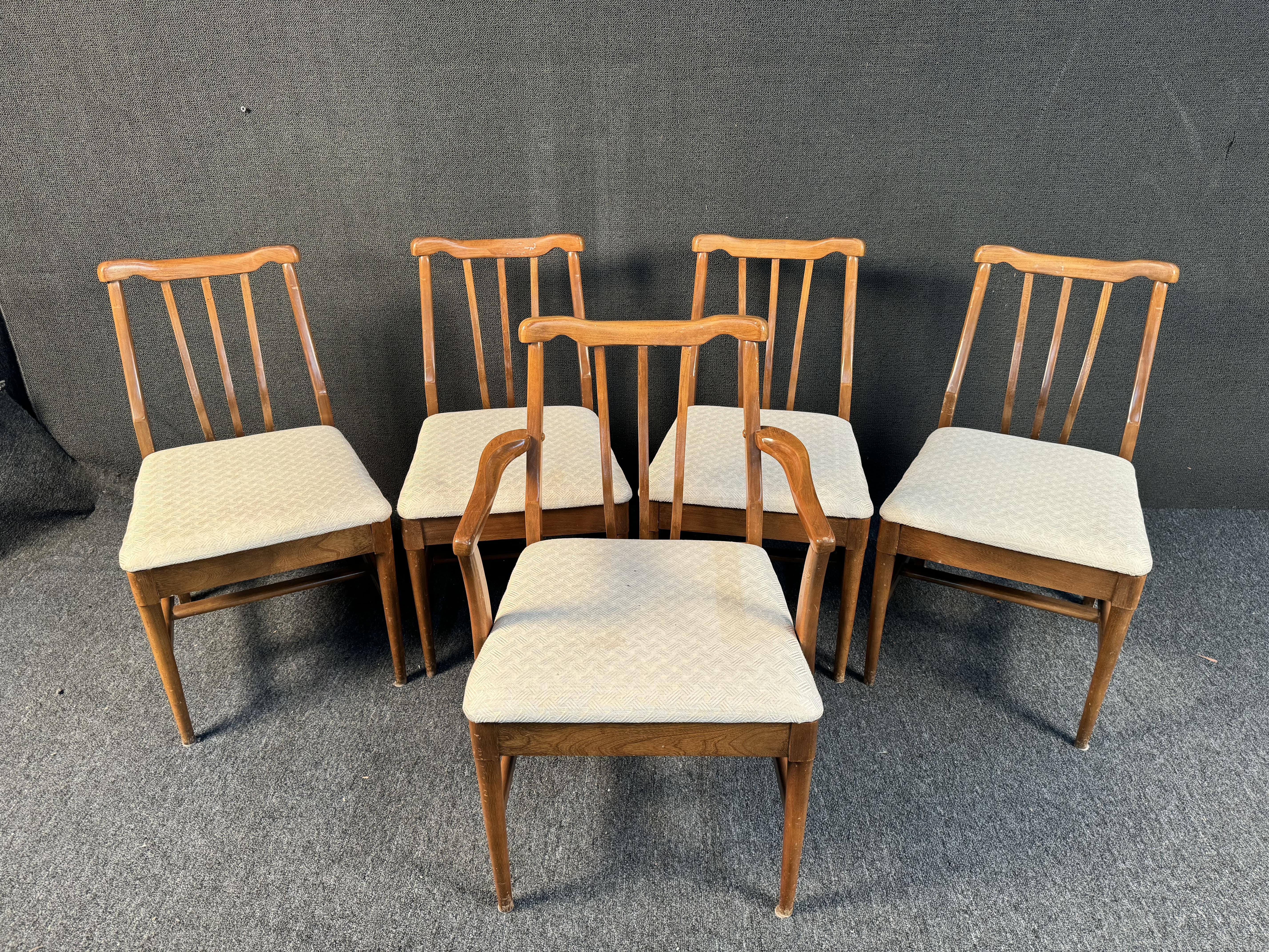 Mid-Century Walnut Sculptural Dining Set by Blowing Rock For Sale 7