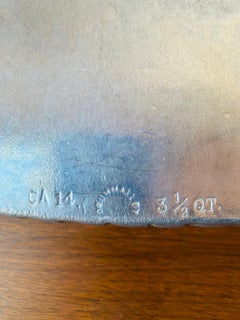 Sopera escultórica vintage de aluminio Donald Drumm, moderna de mediados de siglo