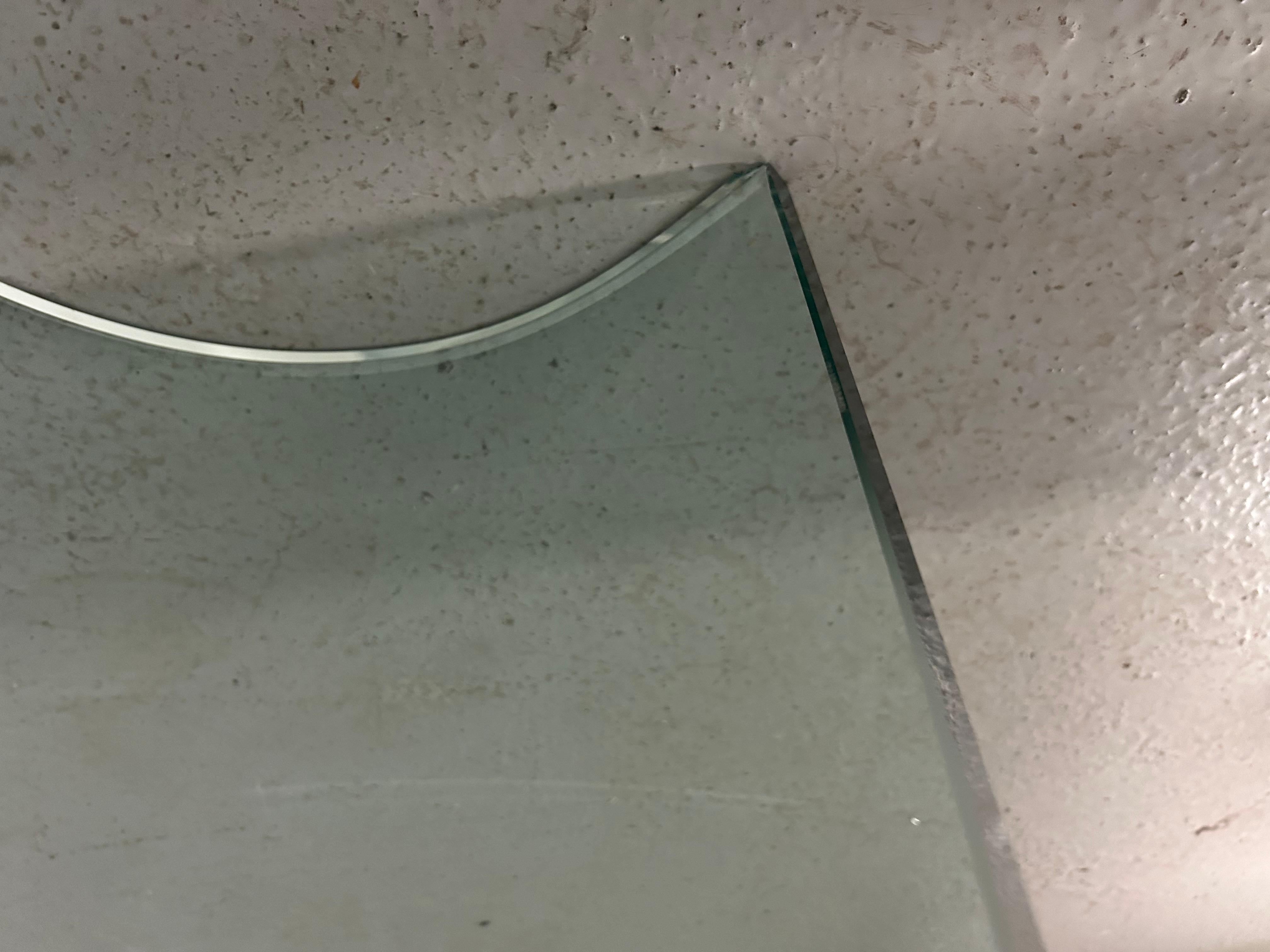 Vintage Sculptural Glass Coffee Table 6