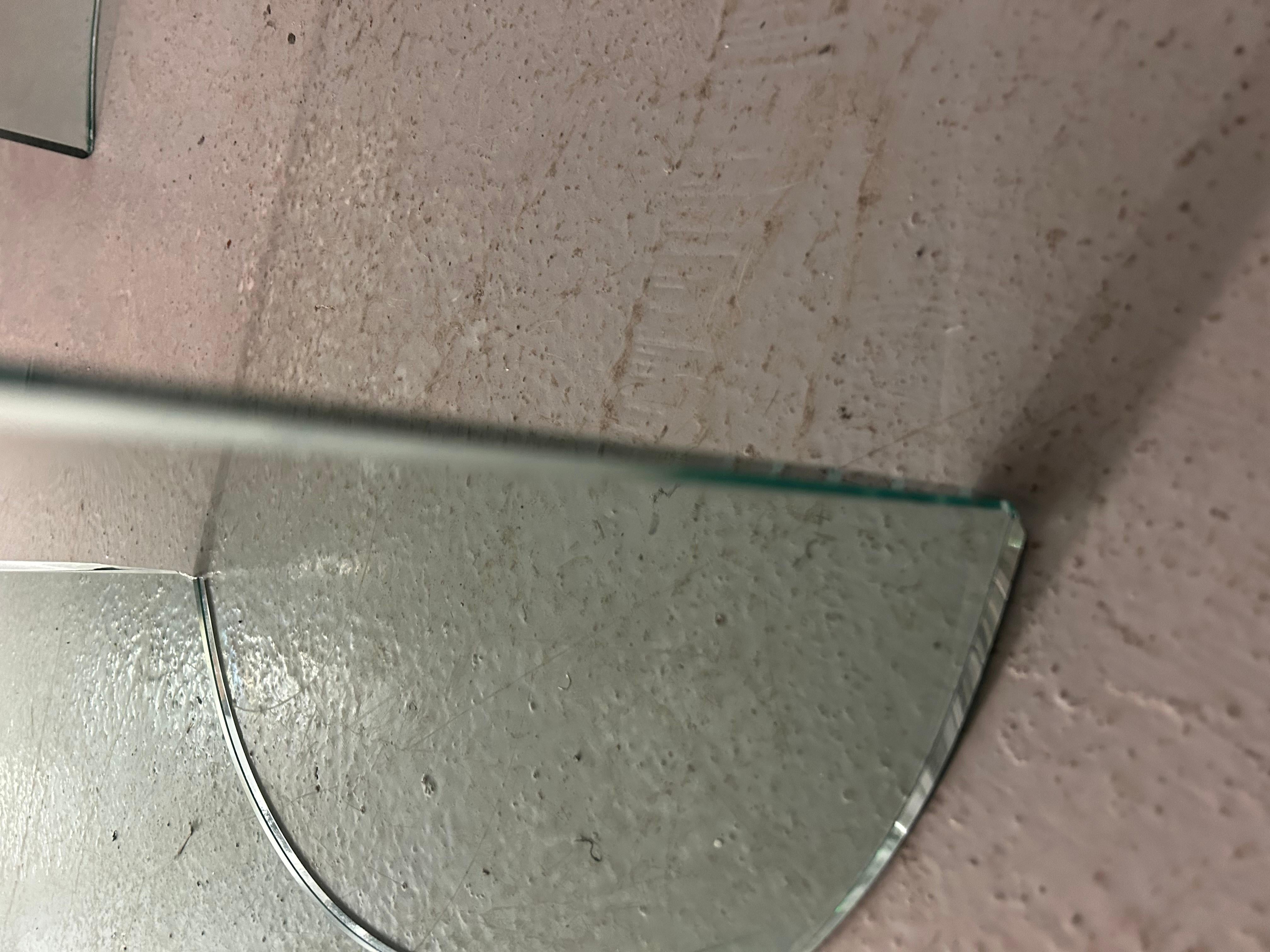 Vintage Sculptural Glass Coffee Table 8