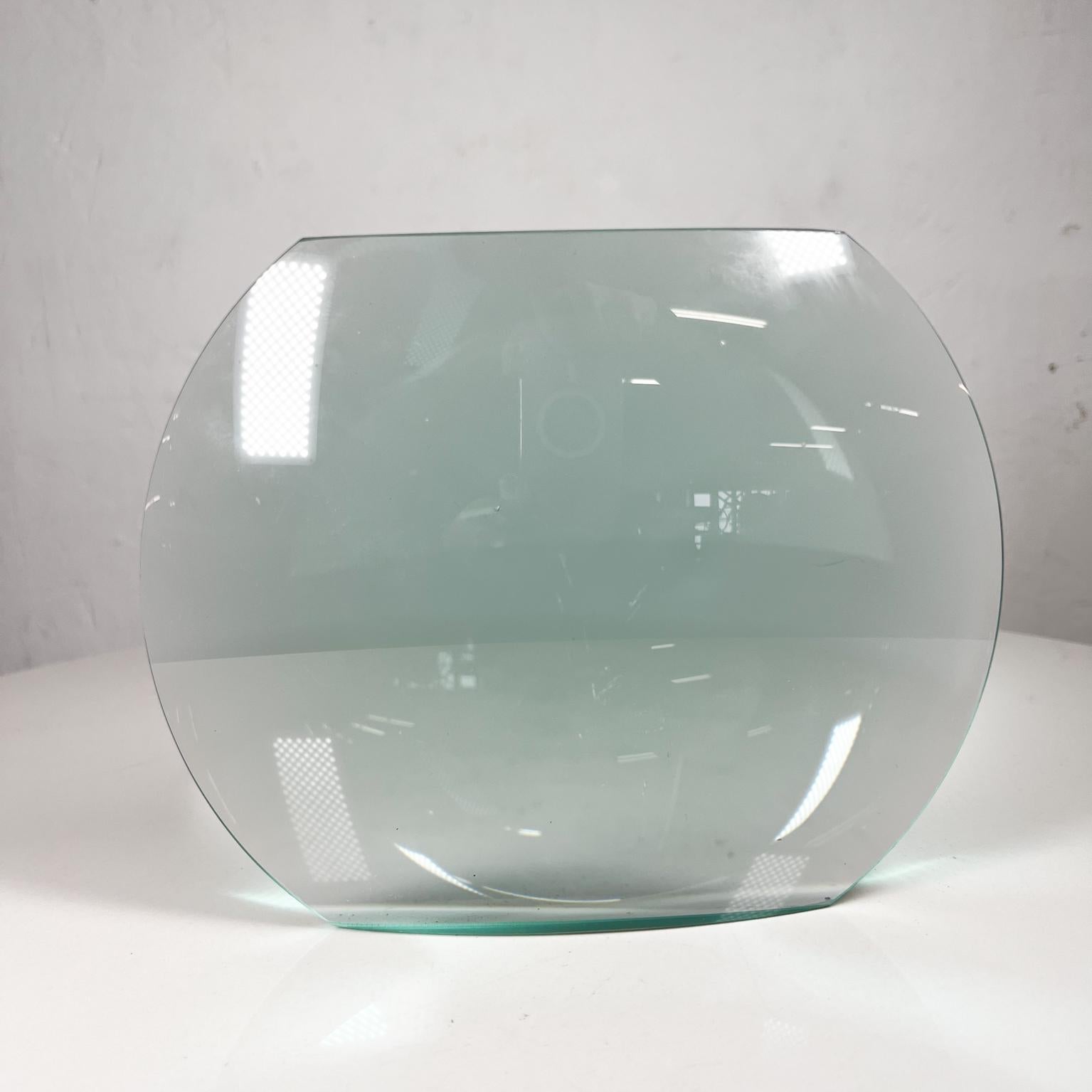 Skulpturale Vergrößerungsglas-Leuchte im Vintage-Stil (Glas) im Angebot