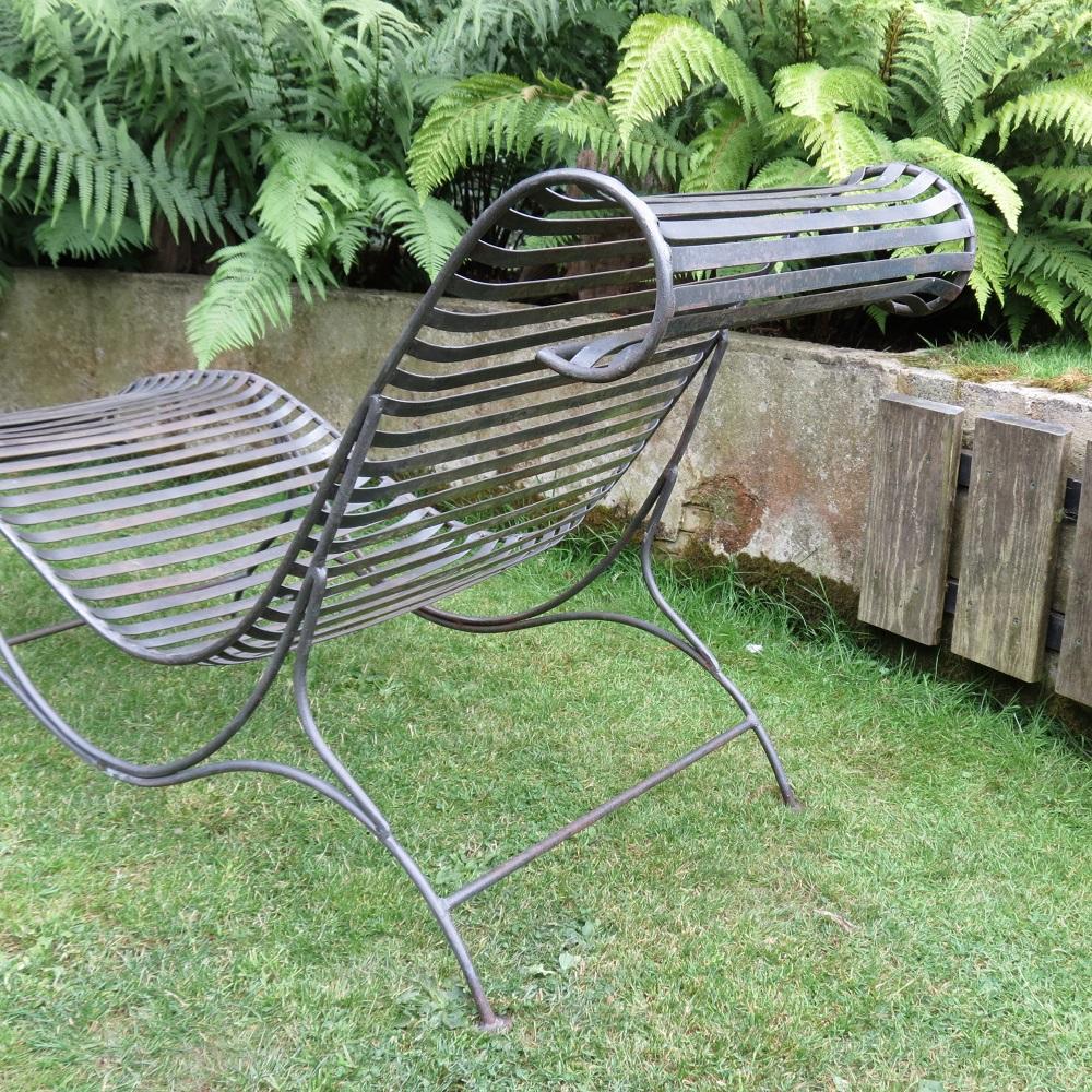 vintage sun lounger