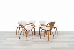 Vintage Sculptural "Pretzel" Dining Chairs by Norman Cherner for Plycraft