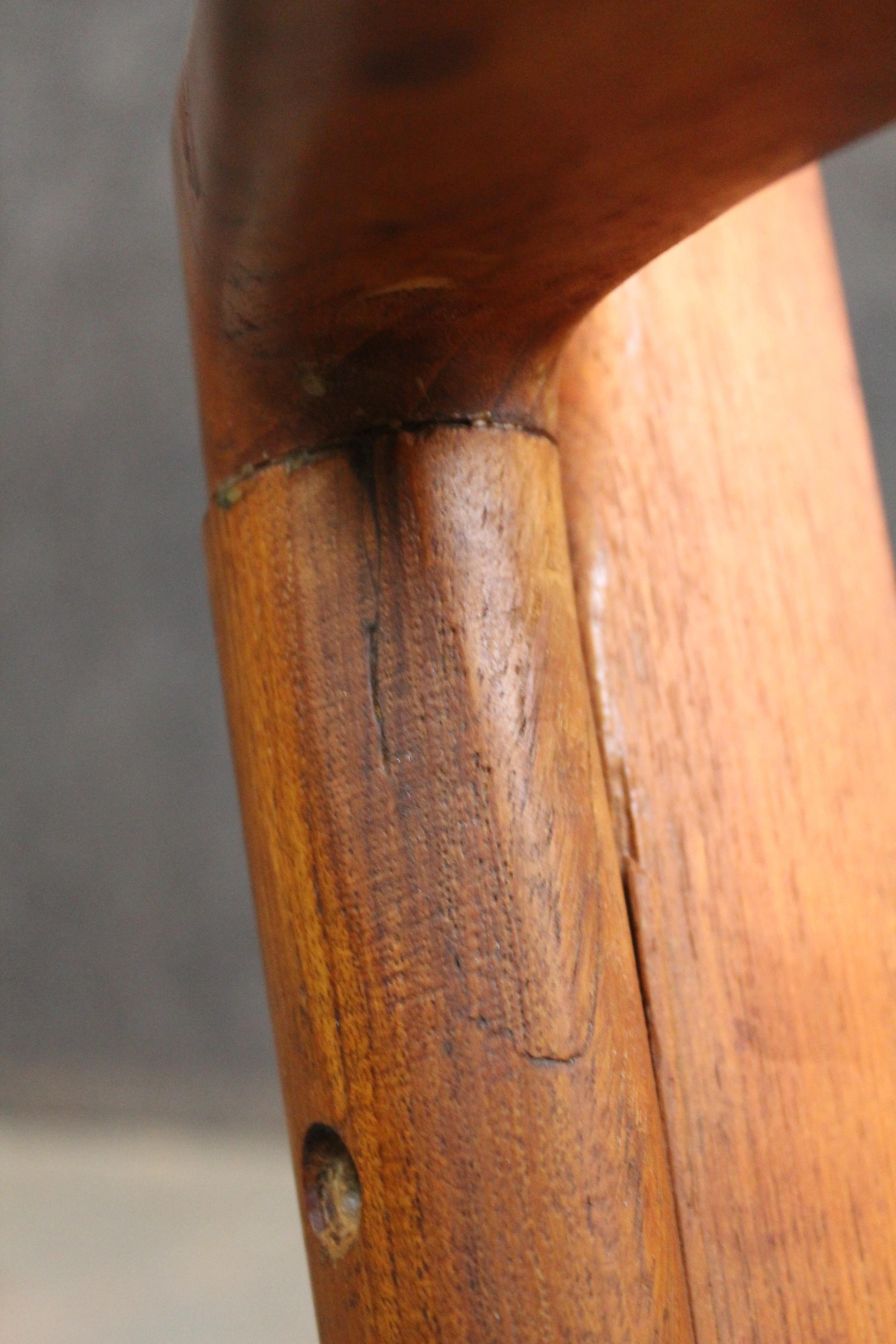 Chaise à bascule sculpturale d'Ib Kofod-Larsen pour Selig Denmark en vente 8