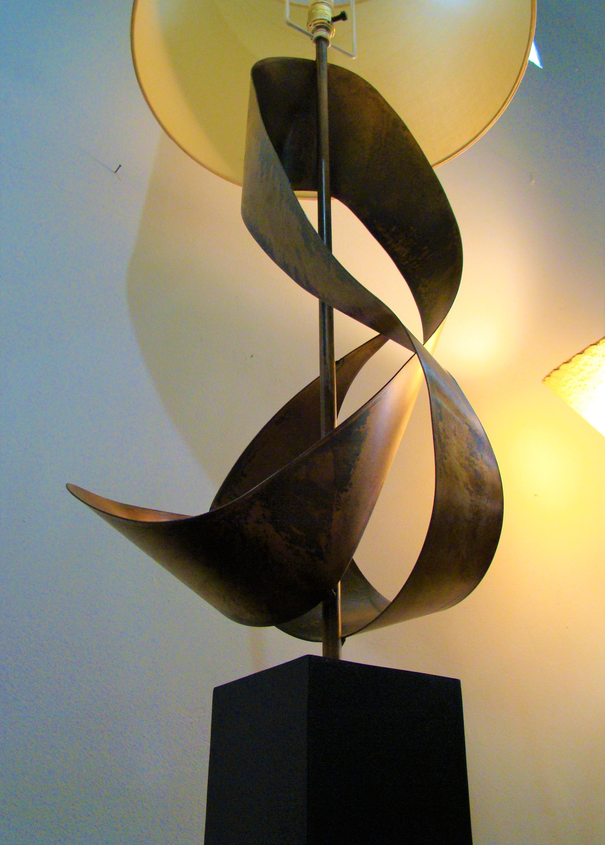 Vintage Sculptural Table/Console Lamp by Harry Balmer for Laurel Lamps, USA In Good Condition For Sale In Denver, CO