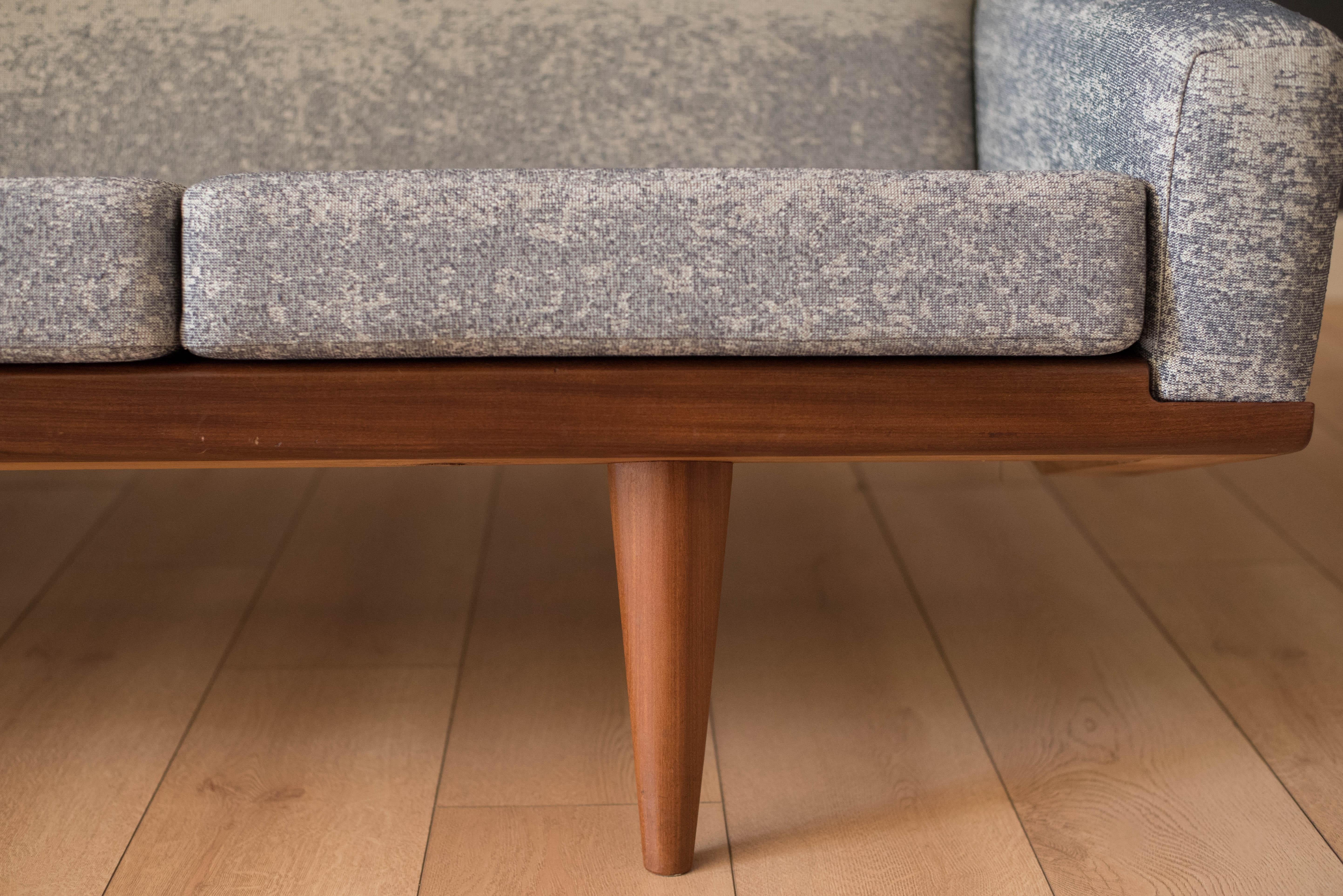 Vintage Sculptural Teak Bramin Sofa by H.W. Klein for NA Jorgensens Mobelfabrik 6