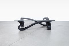 Vintage Sculptural Tessellated Stone Coffee Table by Maitland Smith