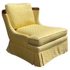 Vintage Sculptural Walnut Lounge Chair by Erwin Lambeth for Tomlinson