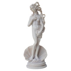 Vintage Sculpture Birth of Venus Botticelli, 1970