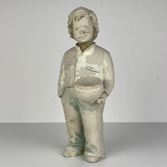 Vintage sculpture Boy Yugoslavia 1960s