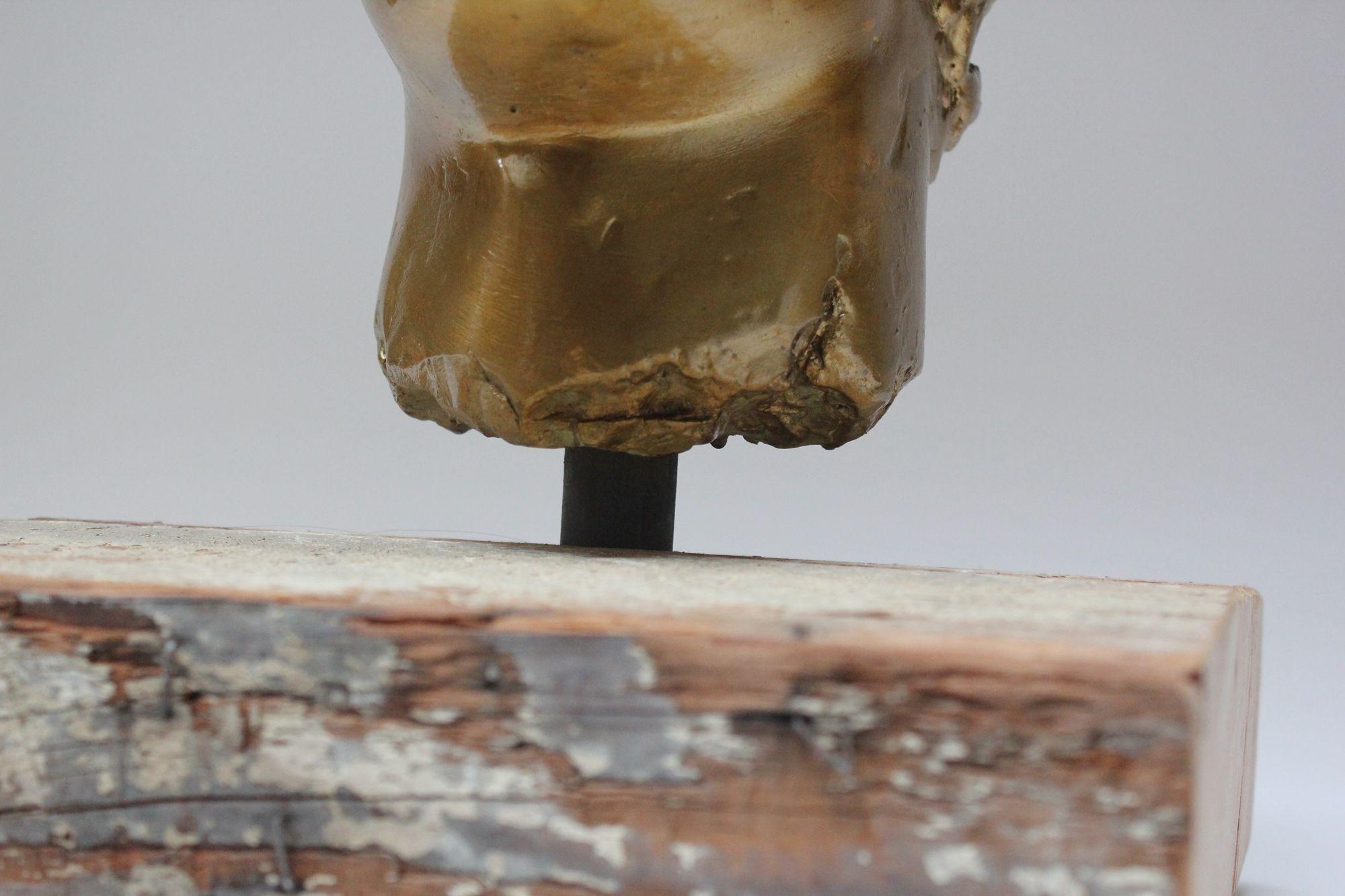 Scultura d'epoca / Busto della divinità mitologica 