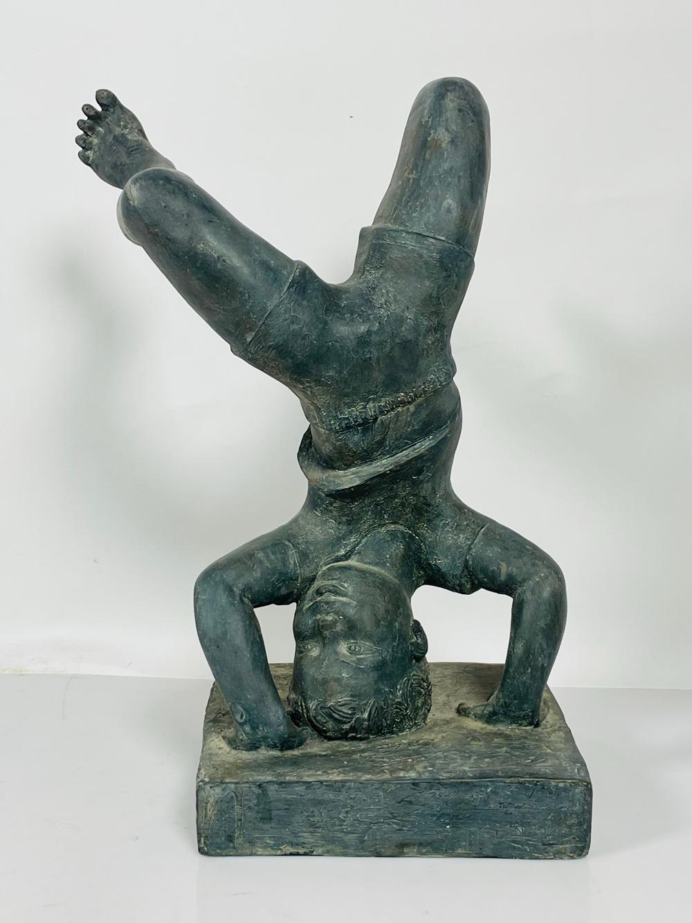 handstand statue