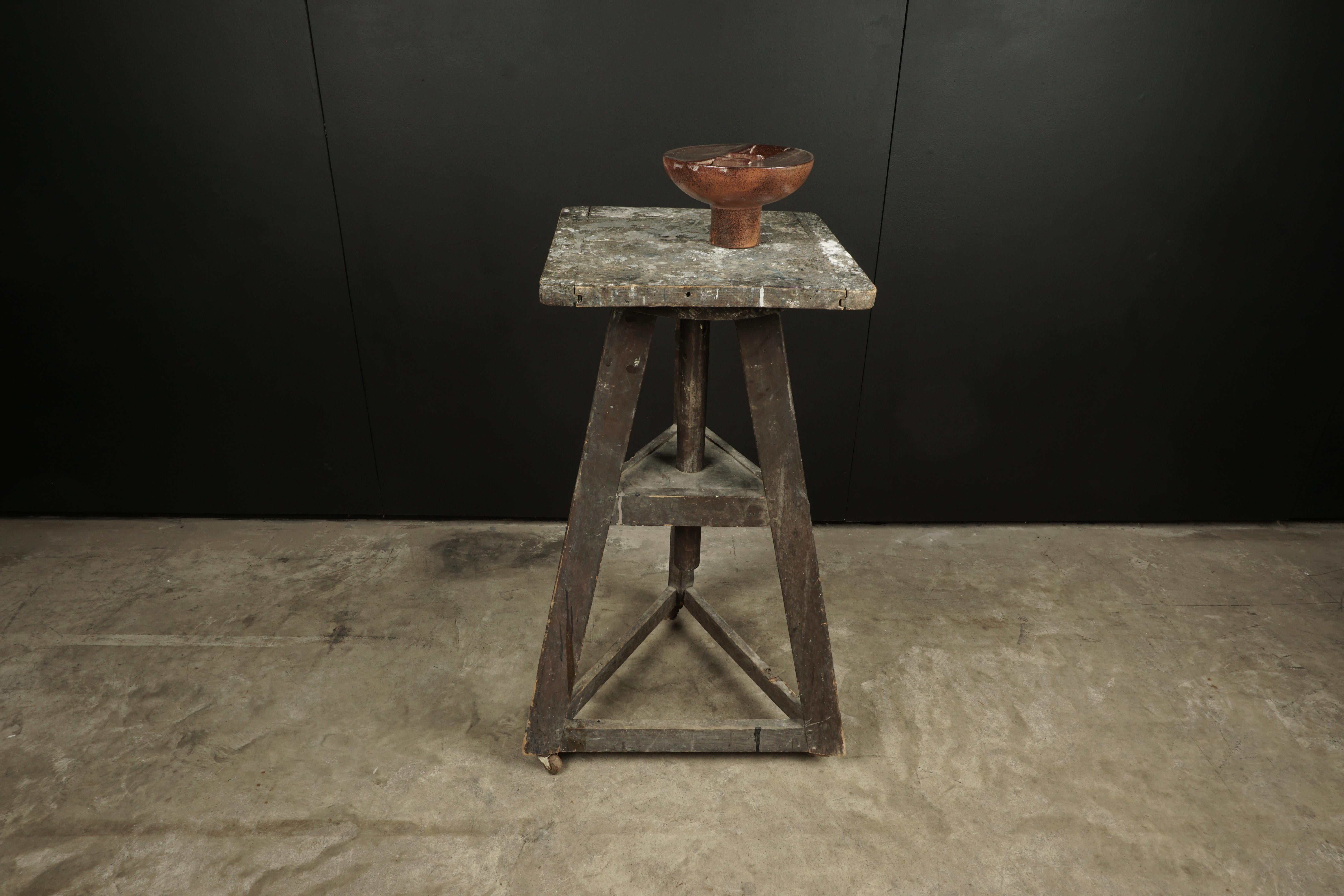 Mid-20th Century Vintage Sculpture Stand from France, circa 1950