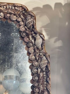 Vintage Sea Shell MIrror