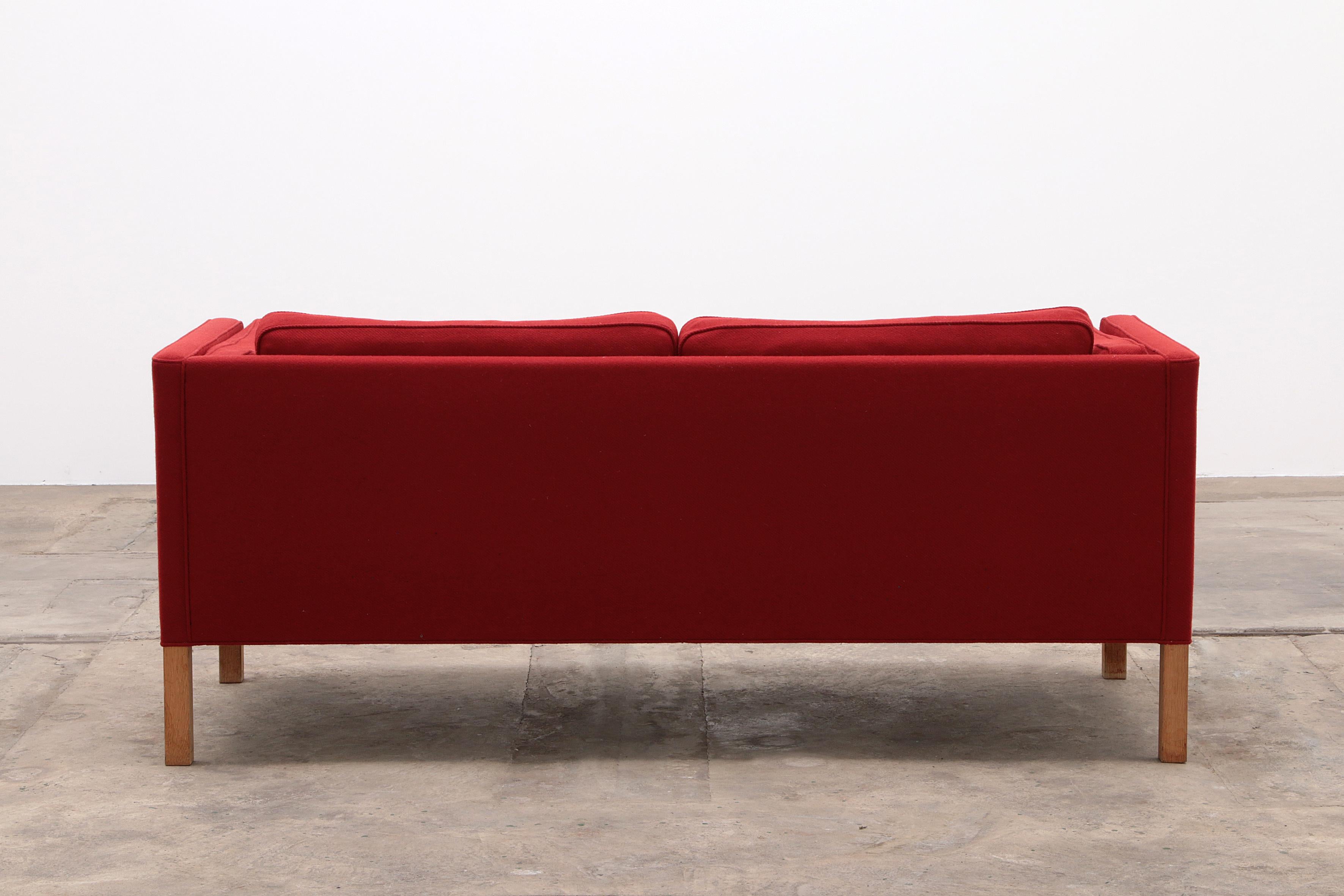 Vintage Seater Sofa By Børge And Peter Mogensen For Fredericia Model 2335 In Good Condition In Oirlo, LI