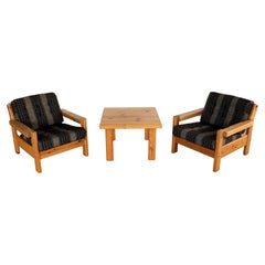  vintage seating group | armchairs | coffee table | 70's | Sweden