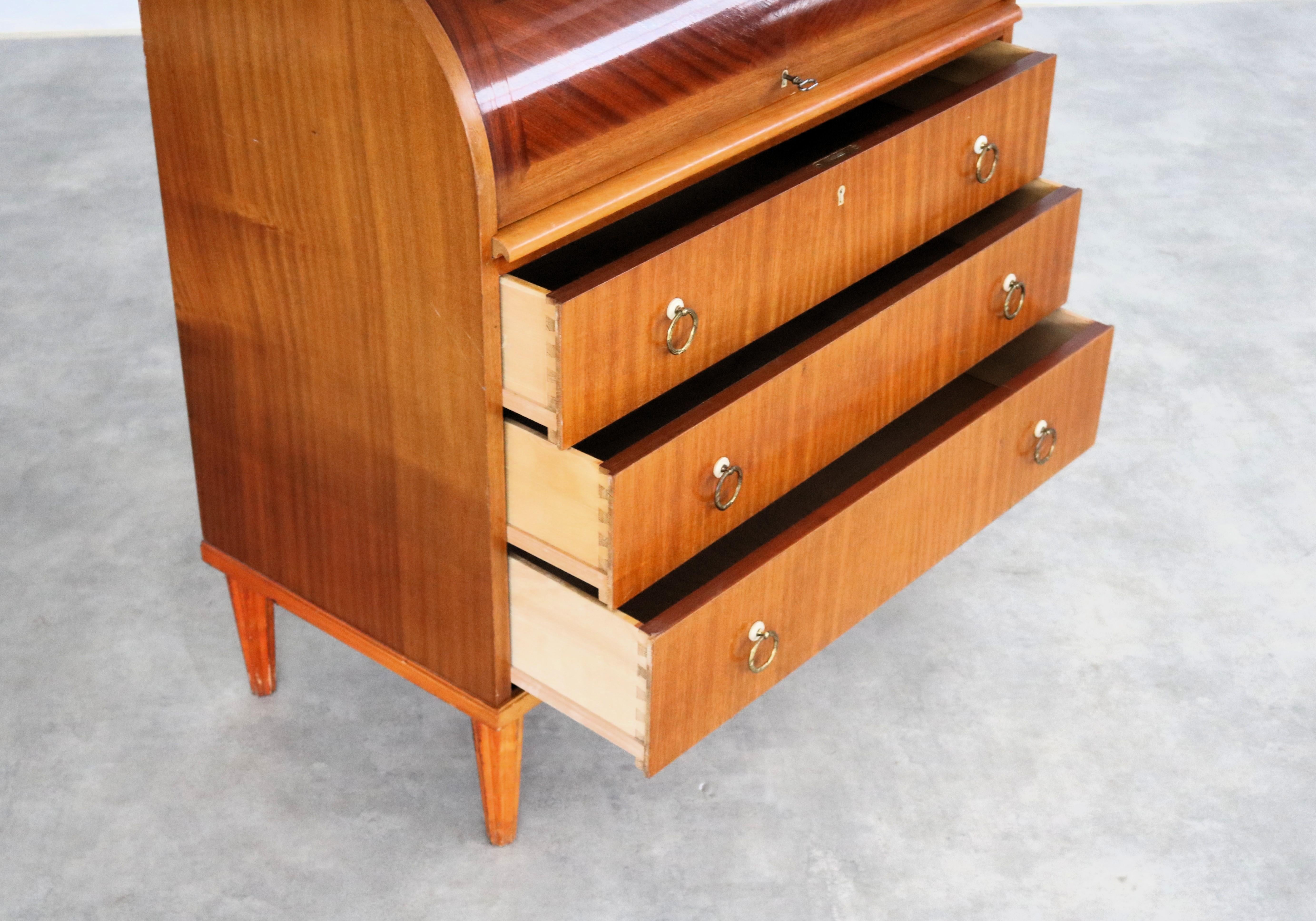 Teak segretaria vintage  mobile  1960s  Svedese in vendita
