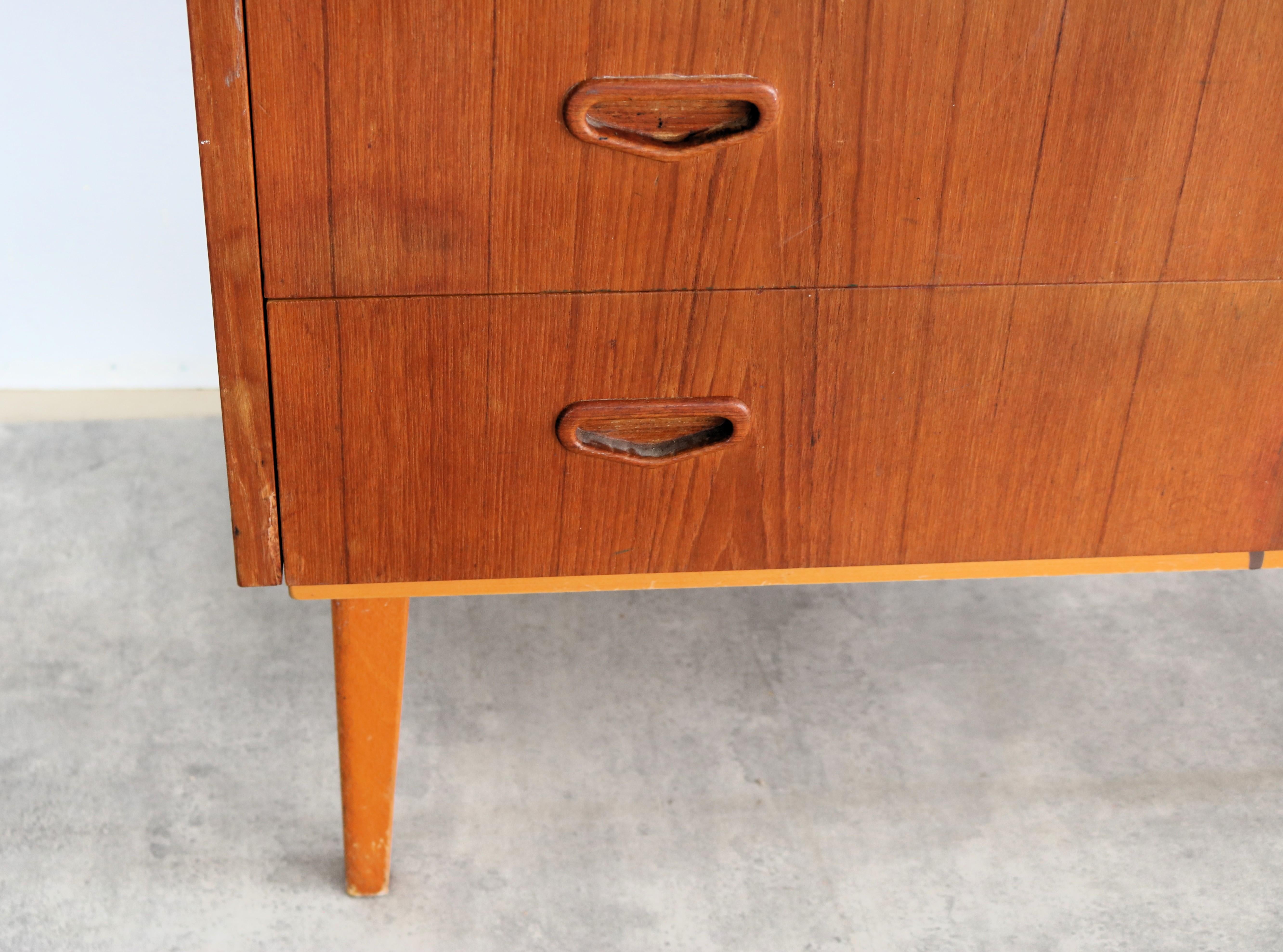 Teak segretaria vintage  mobile  1960s  Svedese in vendita