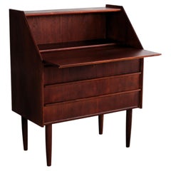 vintage secretary  cabinet  chest of drawers  1960s  Danish