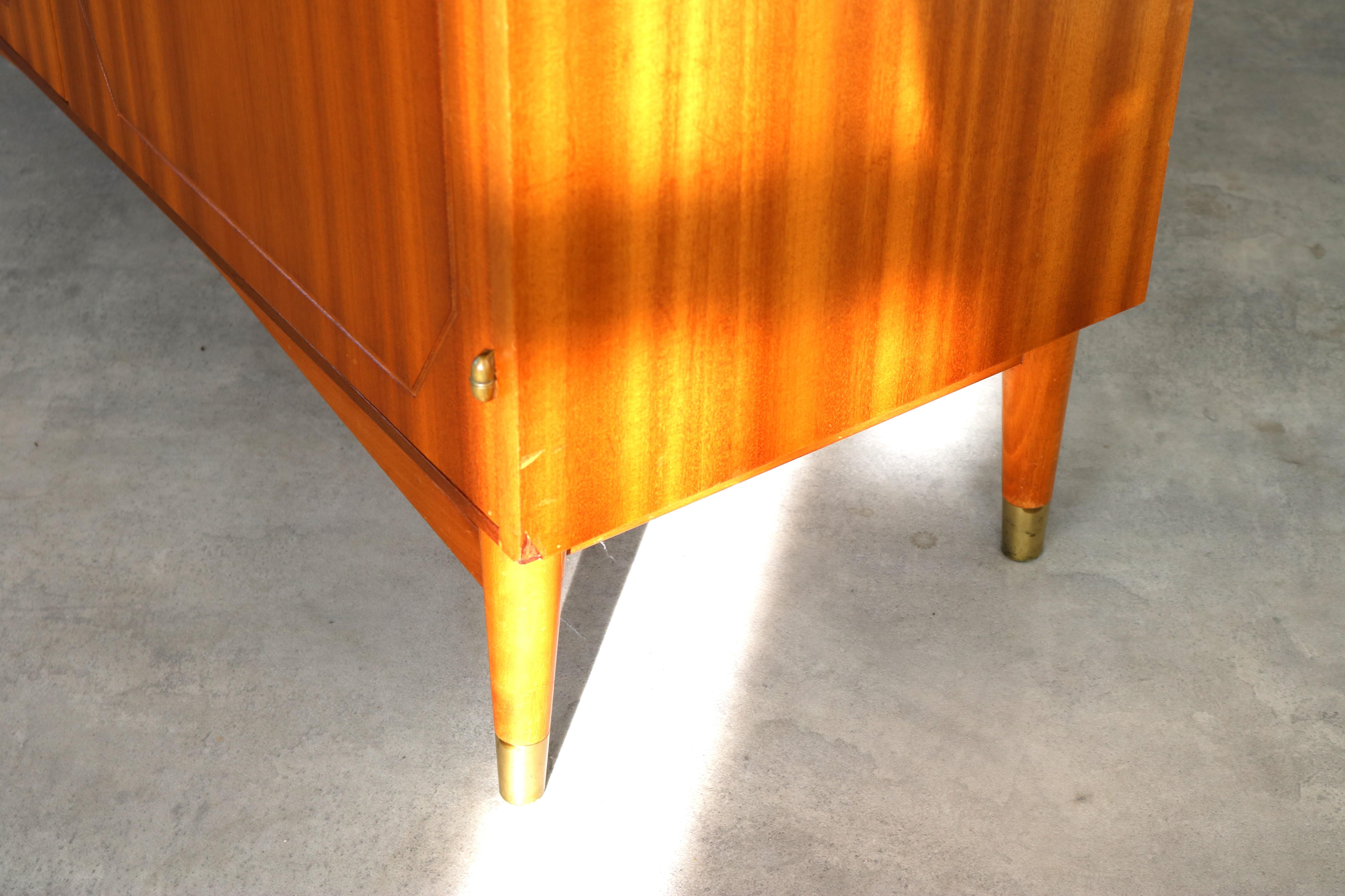 vintage secretary  cupboard  1950s  Blomstermala For Sale 2
