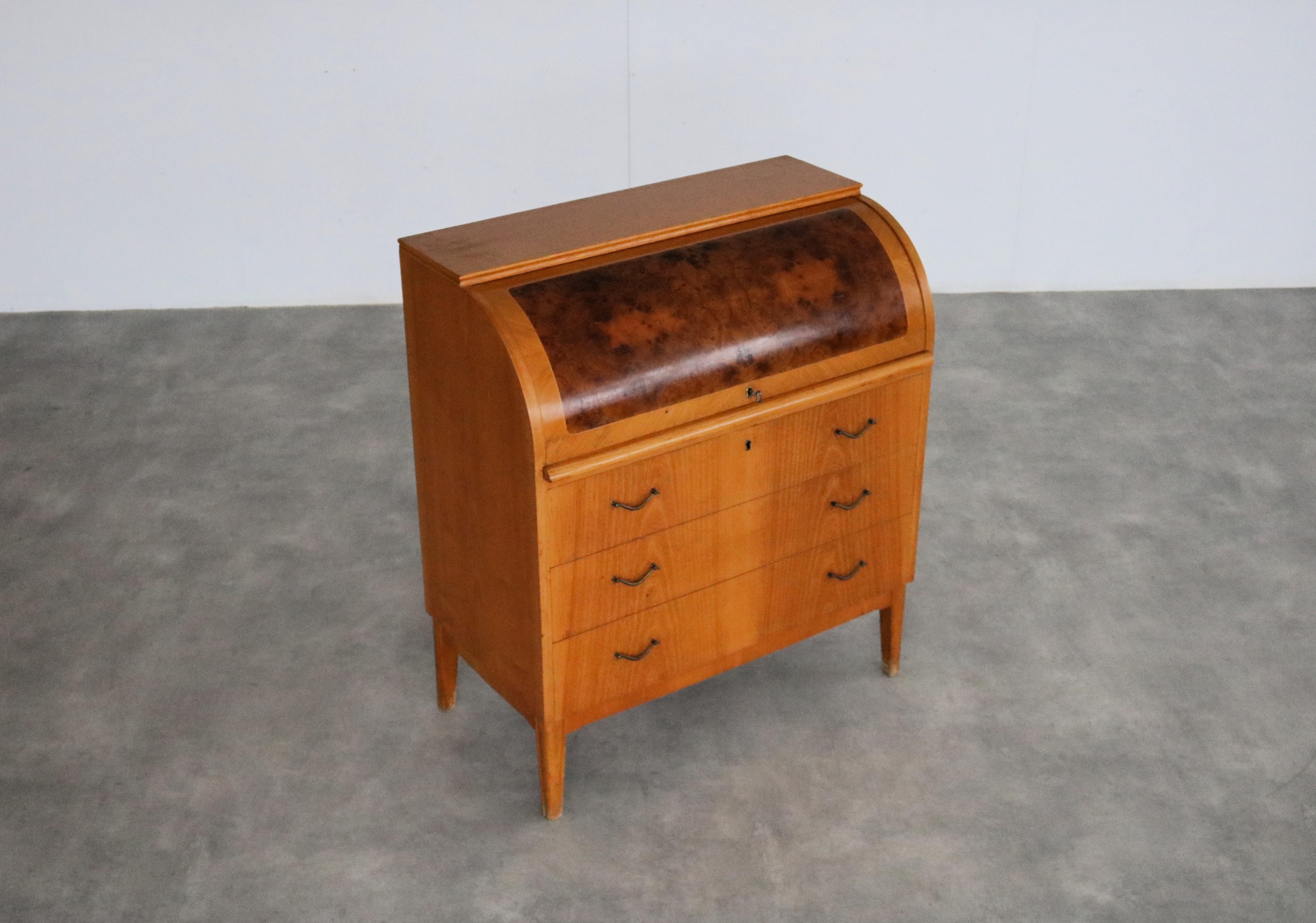 vintage secretary  cupboard  60s  Sweden 3