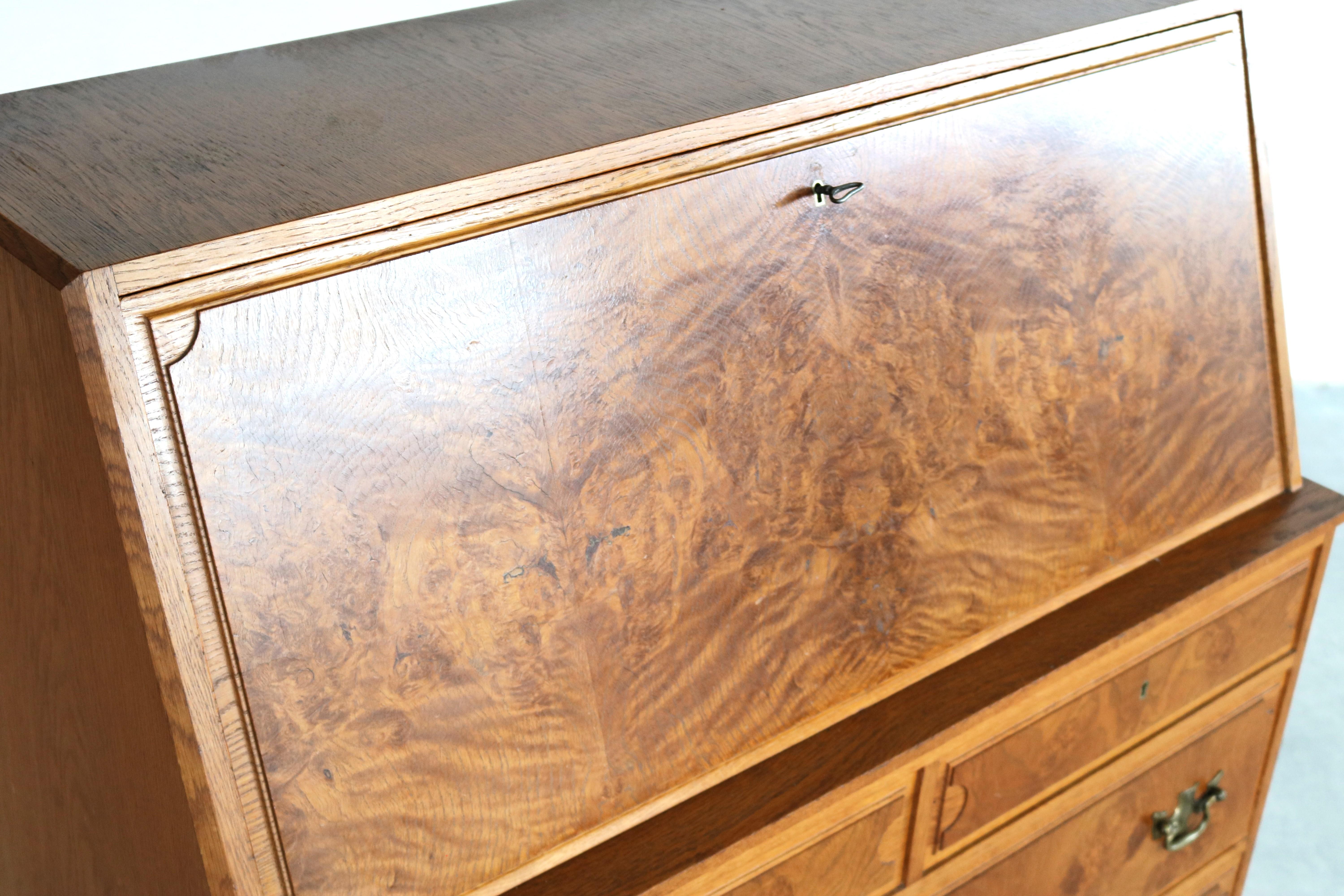 vintage secretary  desk  1950s  Swedish 1