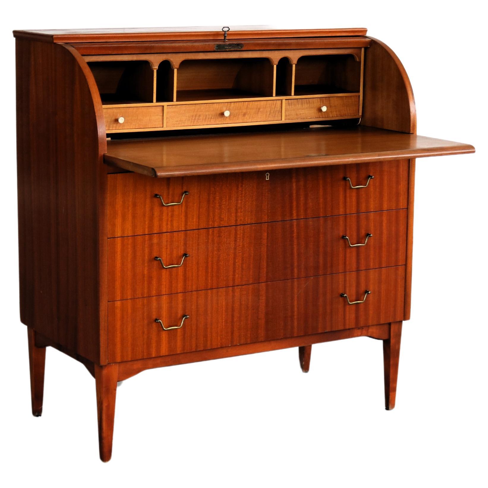 vintage secretary  desk  60s  Ostergaard