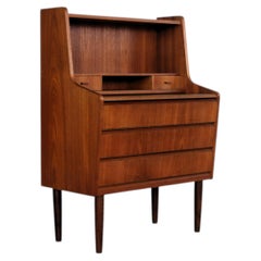 secrétaire vintage  teck  1960s  Danois