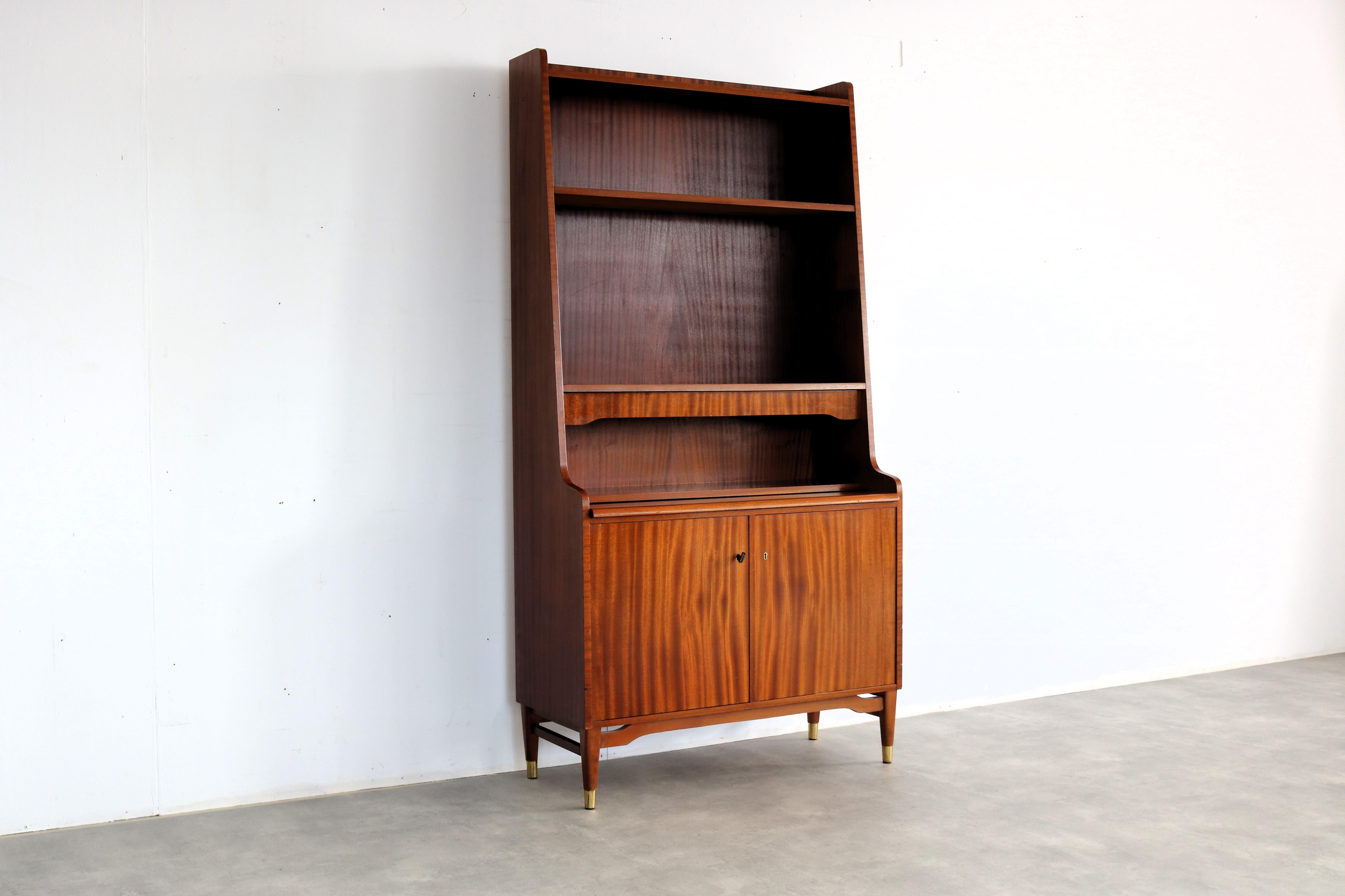 Swedish vintage secretary | wall cupboard | 60s | Sweden For Sale