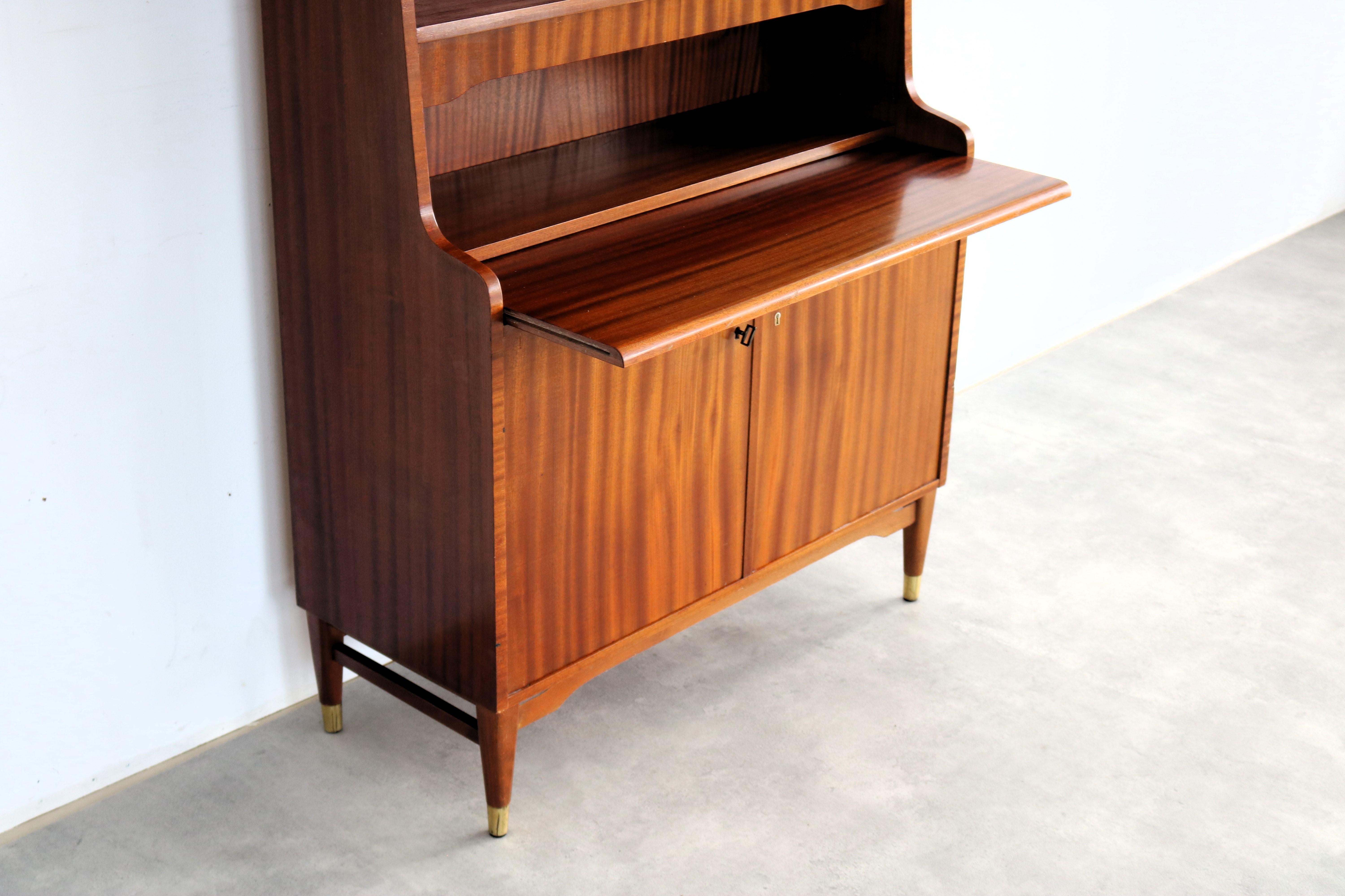 vintage secretary | wall cupboard | 60s | Sweden For Sale 3