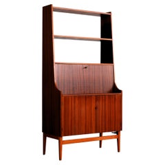 vintage secretary  wall cupboard  60s  Swedish