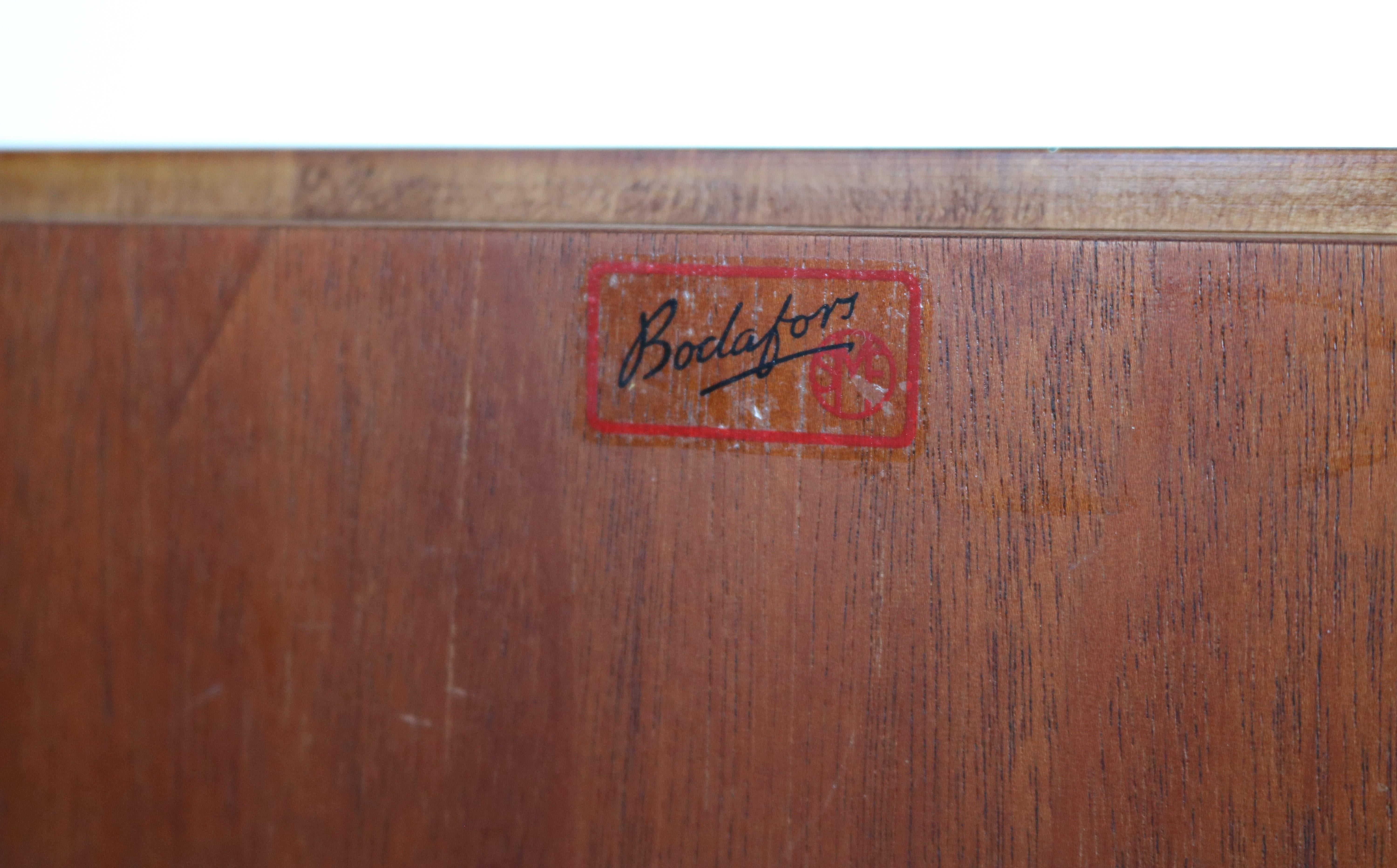 vintage secretary  wall cupboard  Bodafors  60's 4