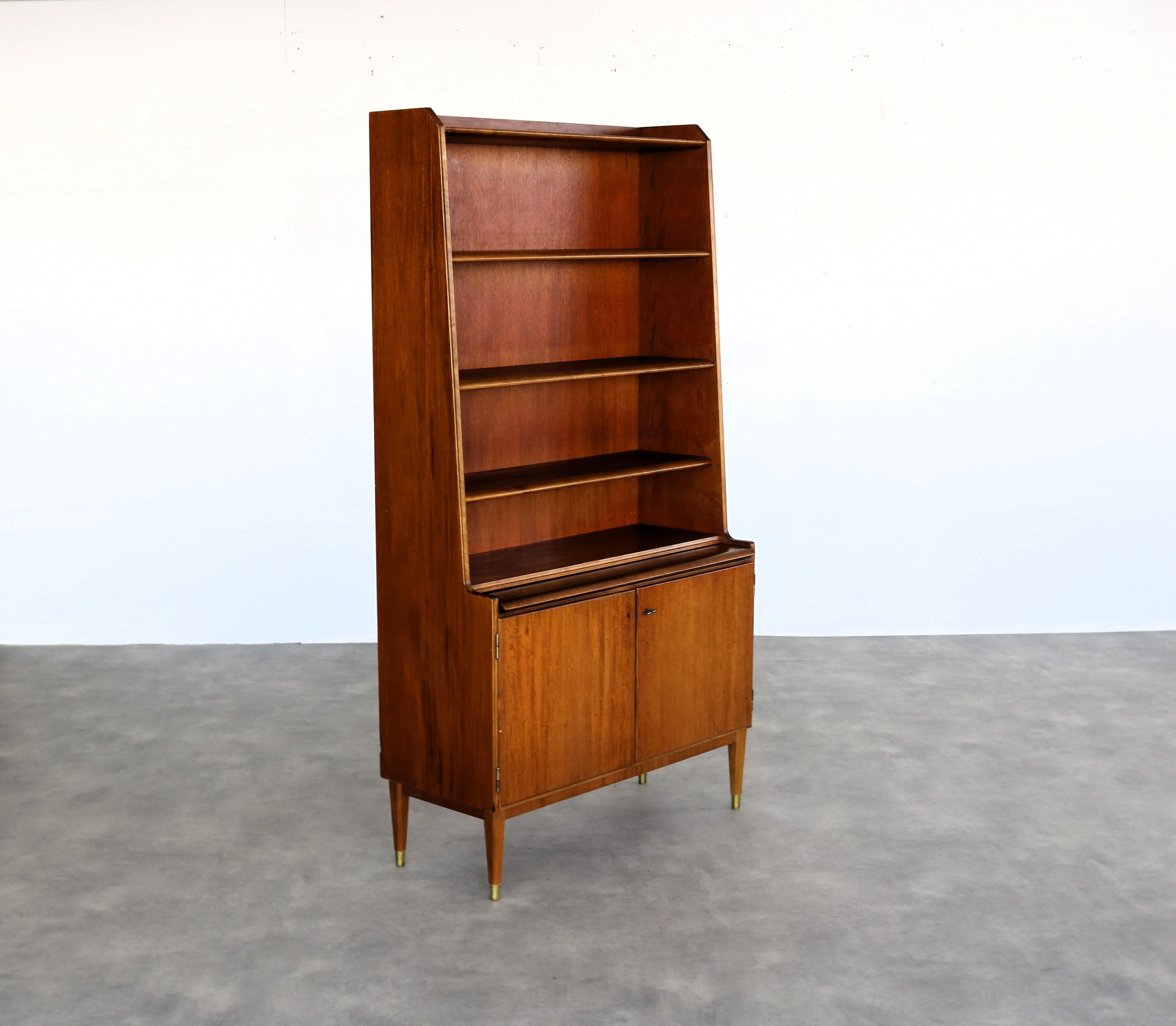 Swedish vintage secretary  wall cupboard  Bodafors  60's