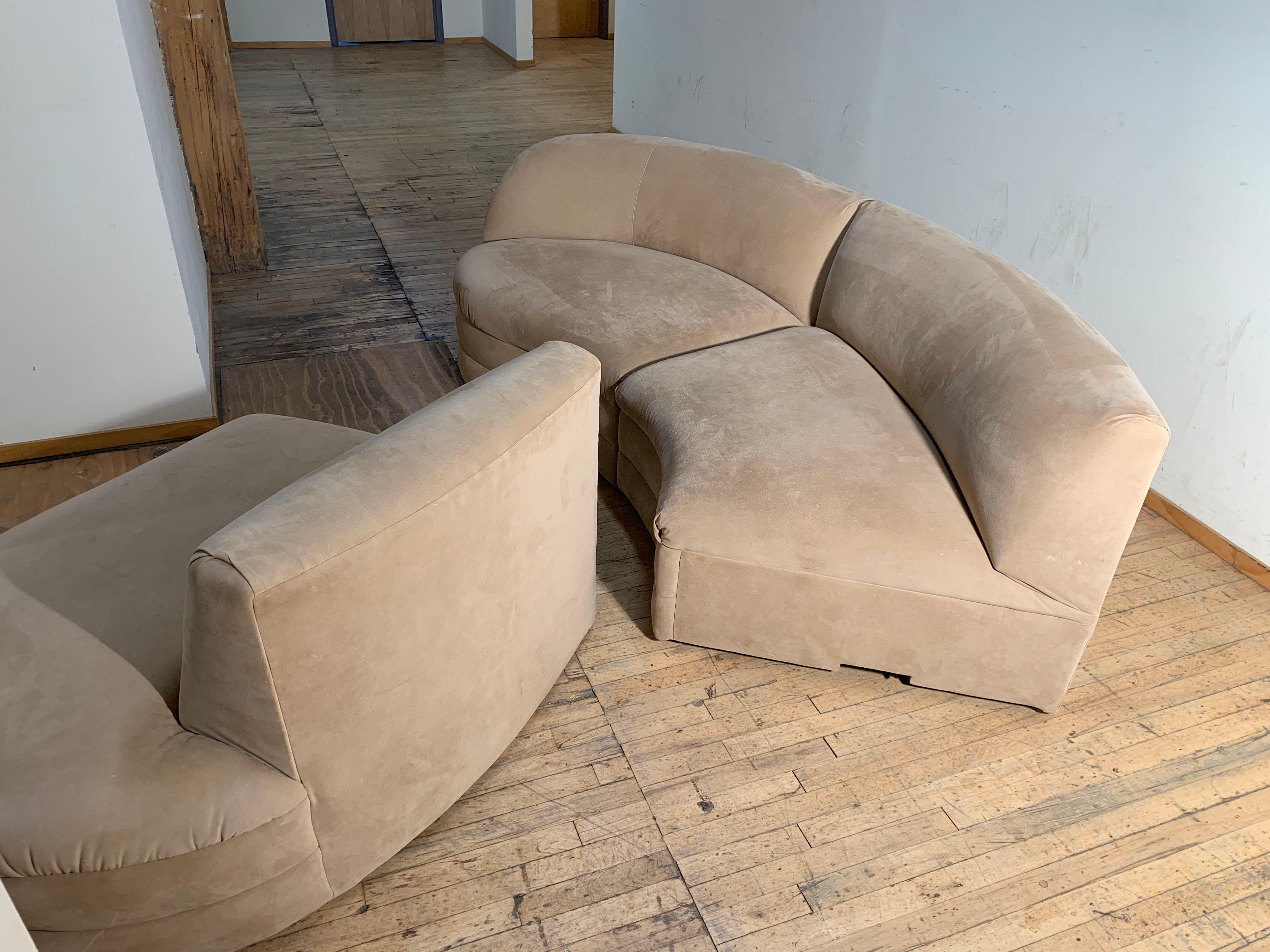 Vintage Sectional Cloud Sofa attributed to Vladimir Kagan 7