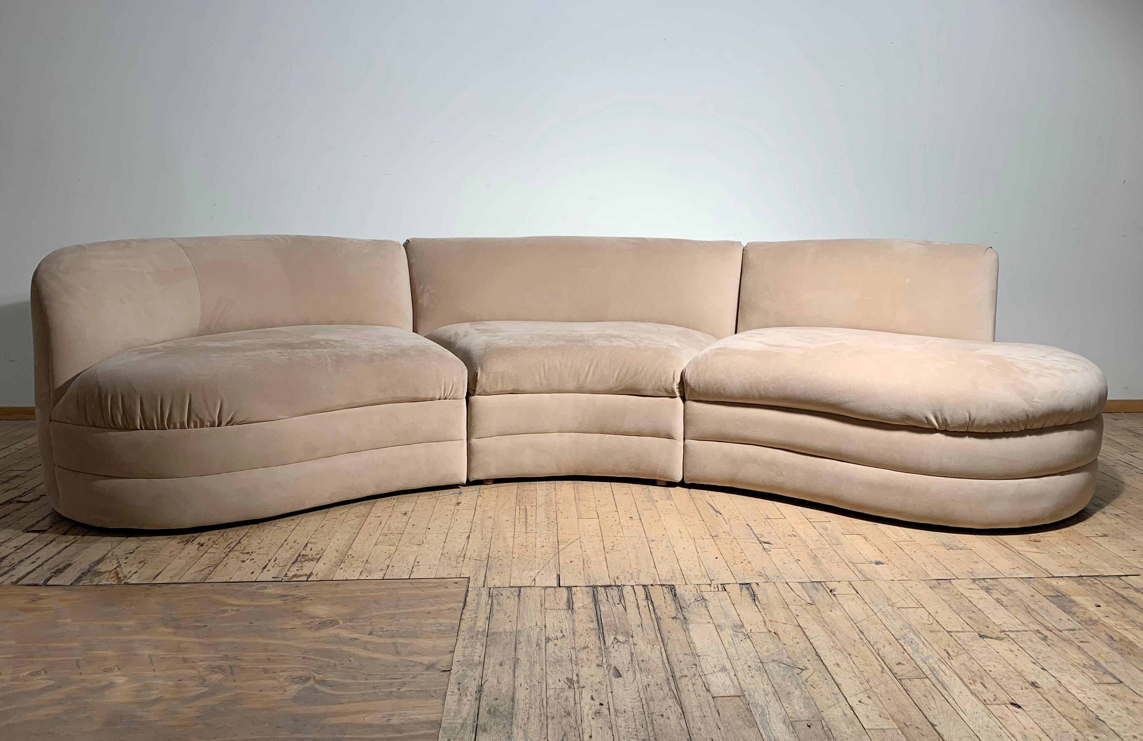Vintage Sectional Cloud Sofa attributed to Vladimir Kagan 8