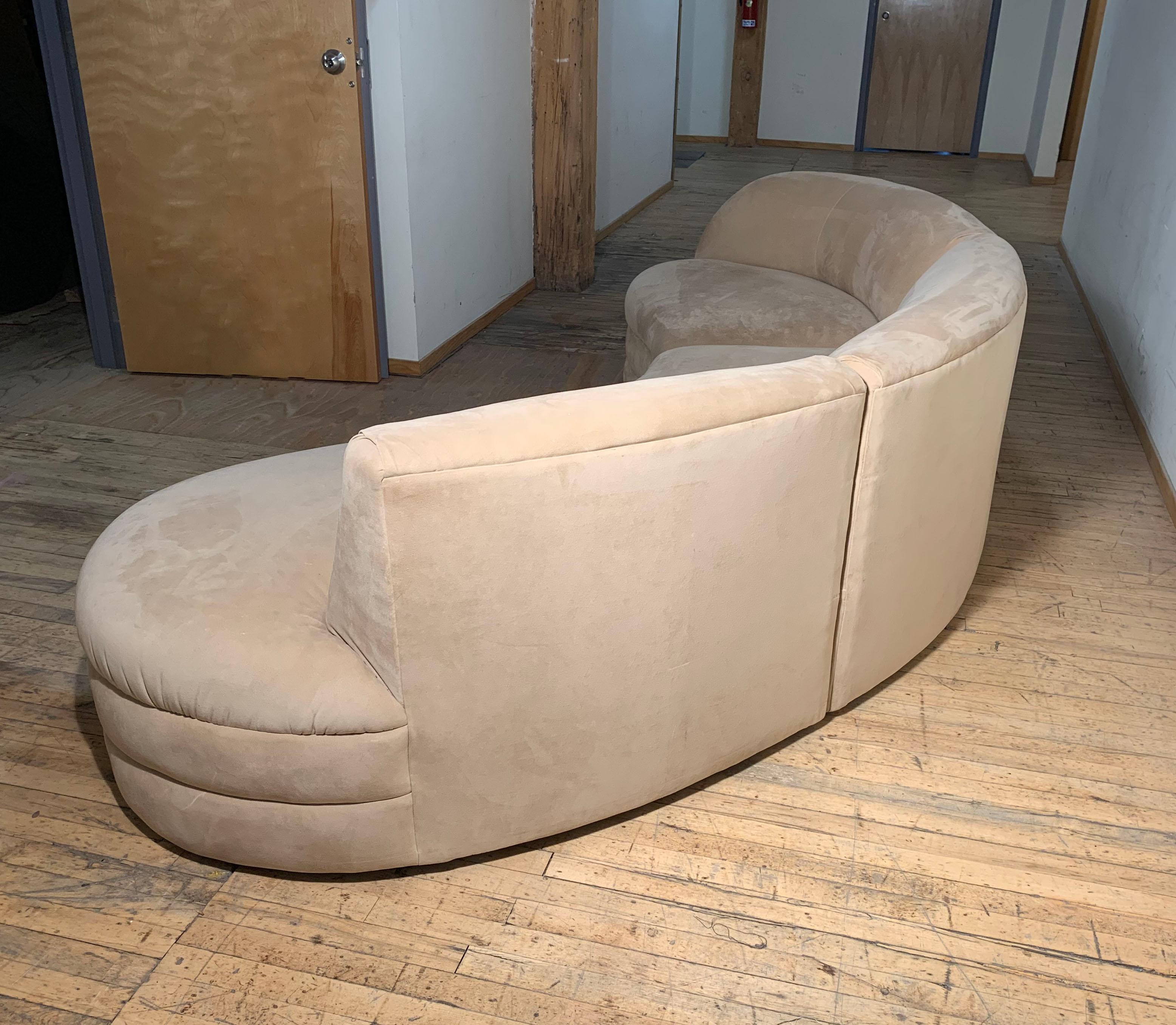 Vintage Sectional Cloud Sofa attributed to Vladimir Kagan 1
