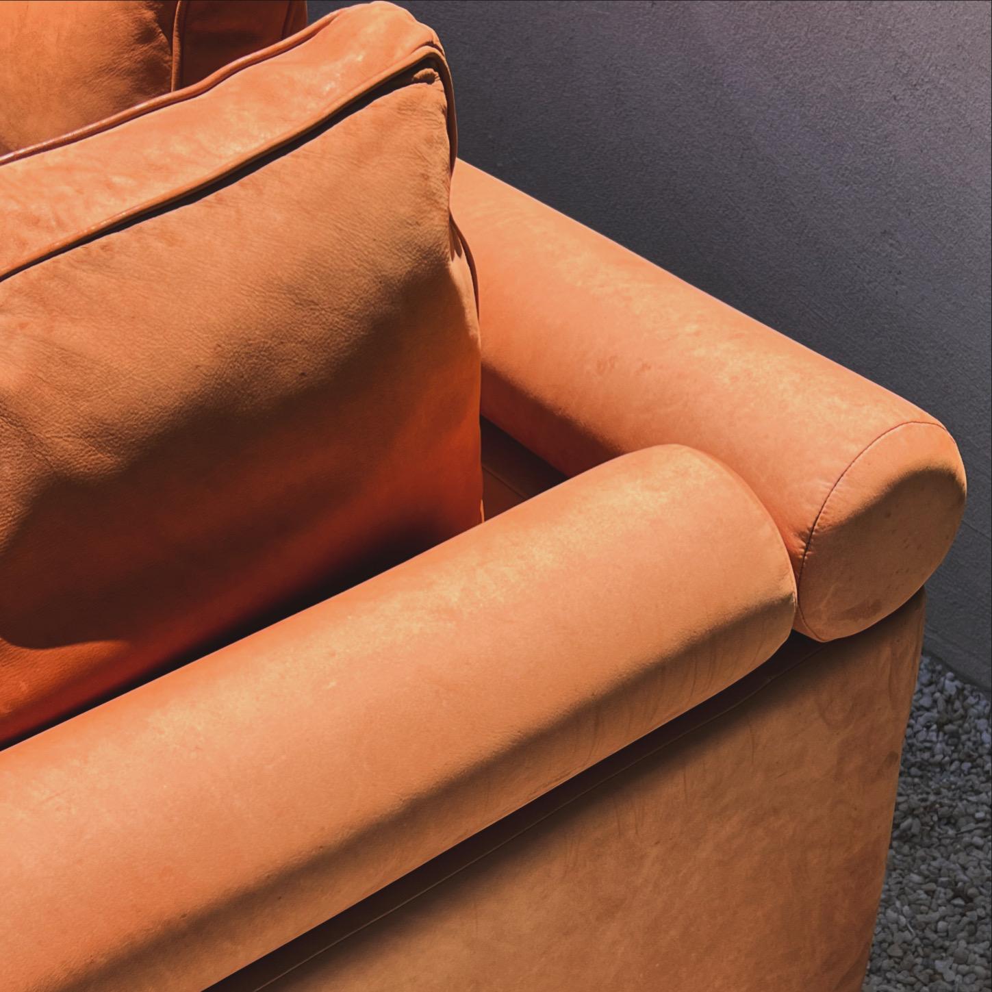 Vintage sectional modular sofa in cognac leather by Roche Bobois, late 20th c. 10